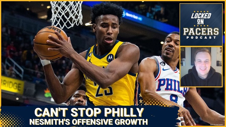 What Aaron Nesmith's evolving offensive game means for the Indiana Pacers + Pacers can't stop Philly.