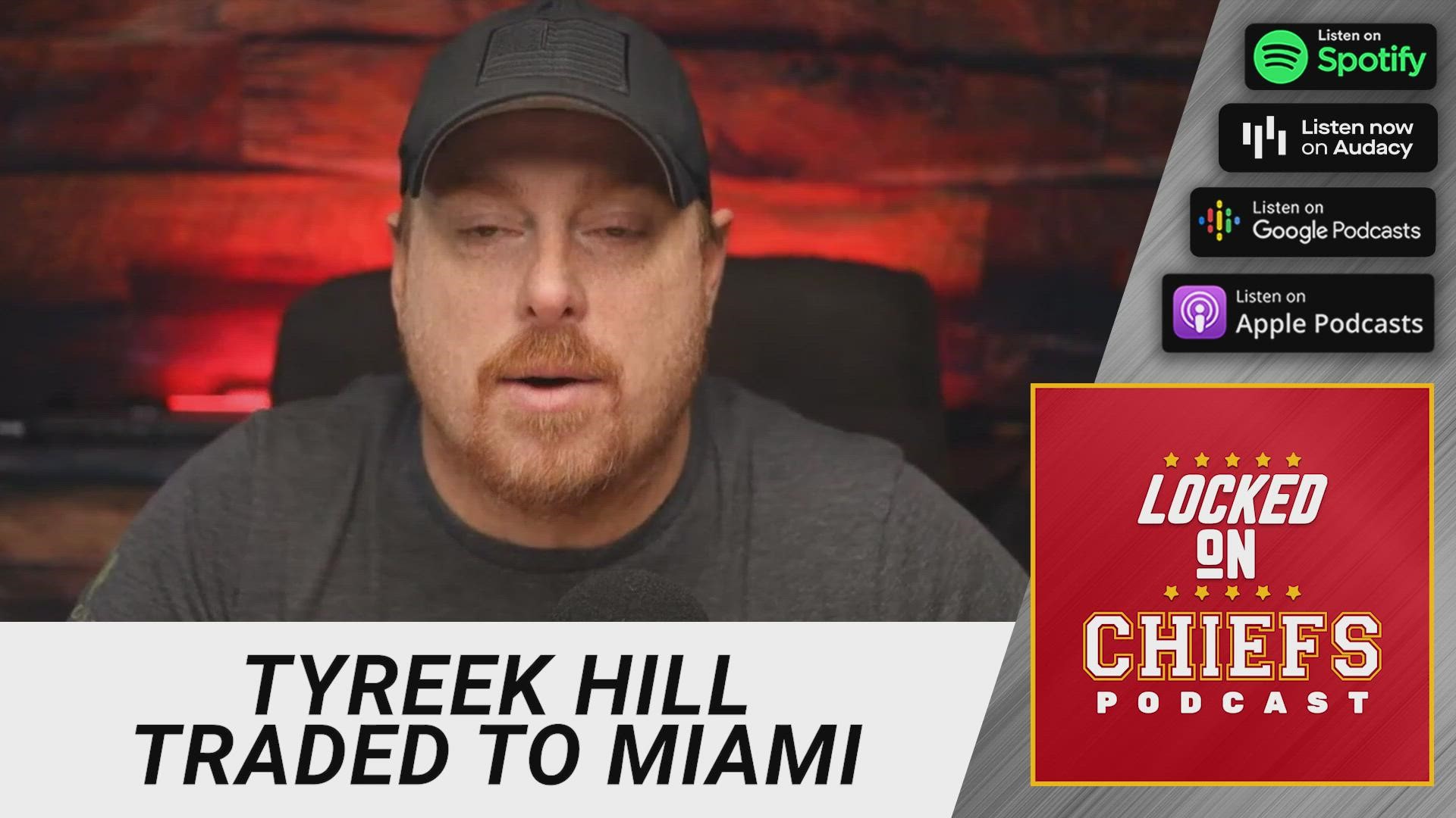 Ryan Tracy of the Locked On Chiefs podcast gives his instant reaction to the Tyreek Hill trade to Miami.