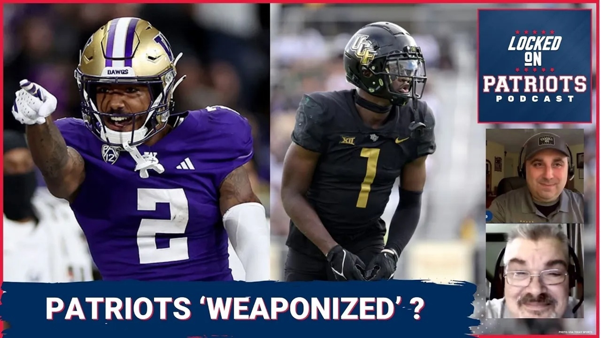 New England Patriots Draft Ja’Lynn Polk, Javon Baker, Caedan Wallace