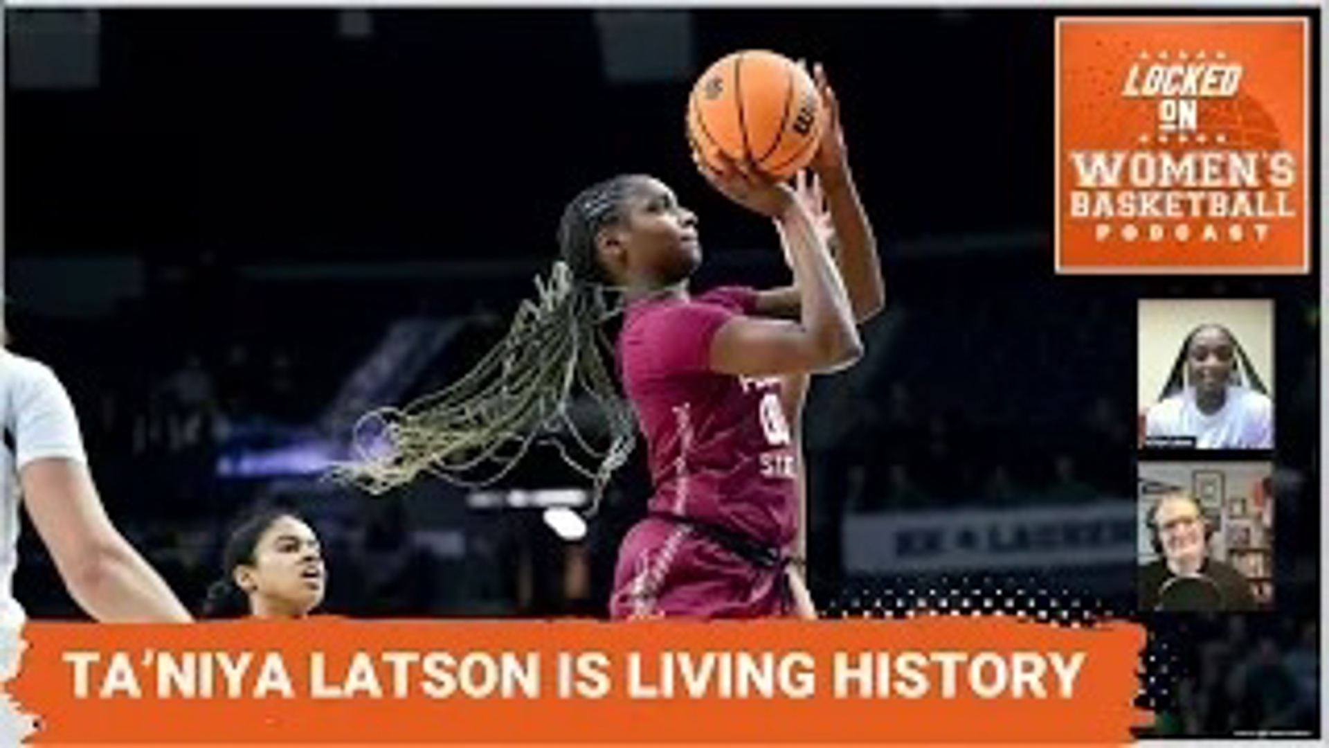 The great Ta'Niya Latson returns to Locked On Women's Basketball to discuss how her incredible freshman season was just a prelude to all she's now accomplishing.