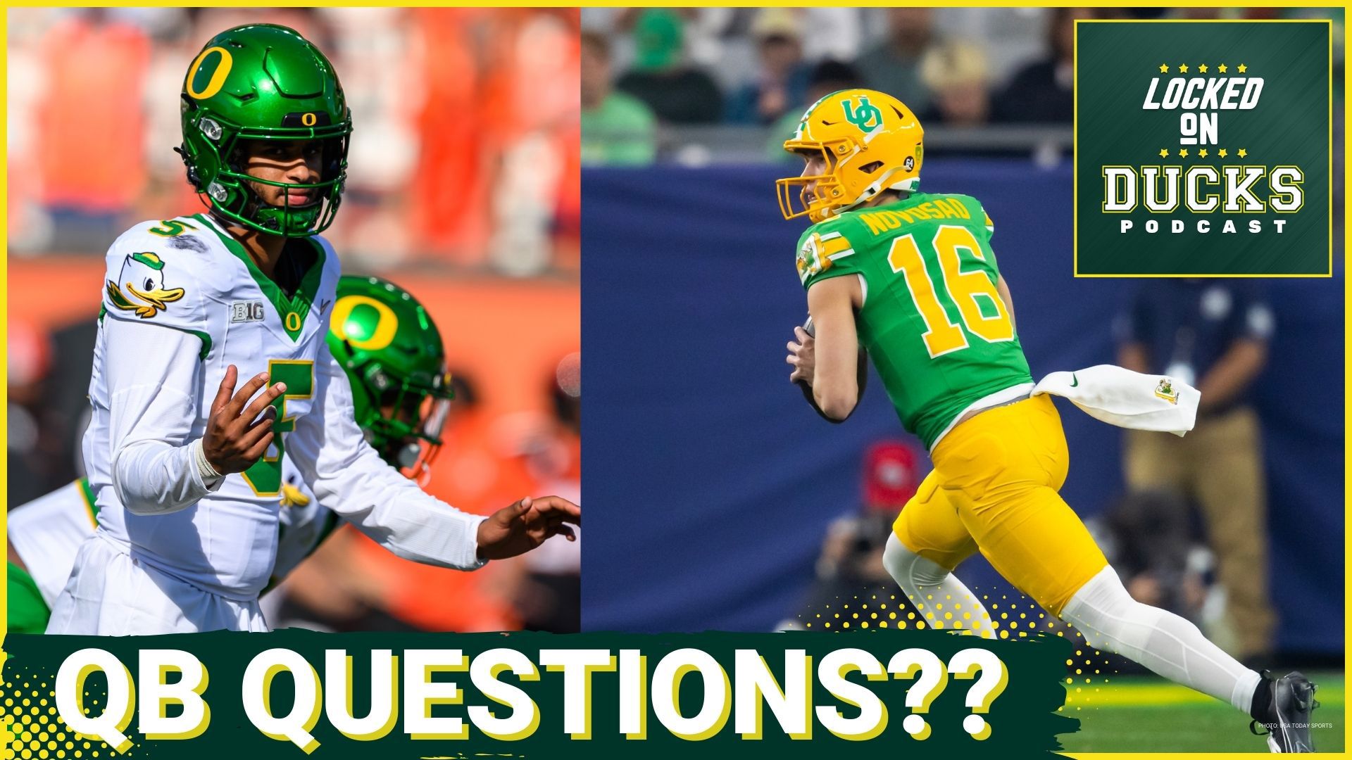Oregon's Spring Game is 17 days away on April 26th, and a starting QB has not officially been named. If Dante Moore is clearly the guy, what're they waiting for?