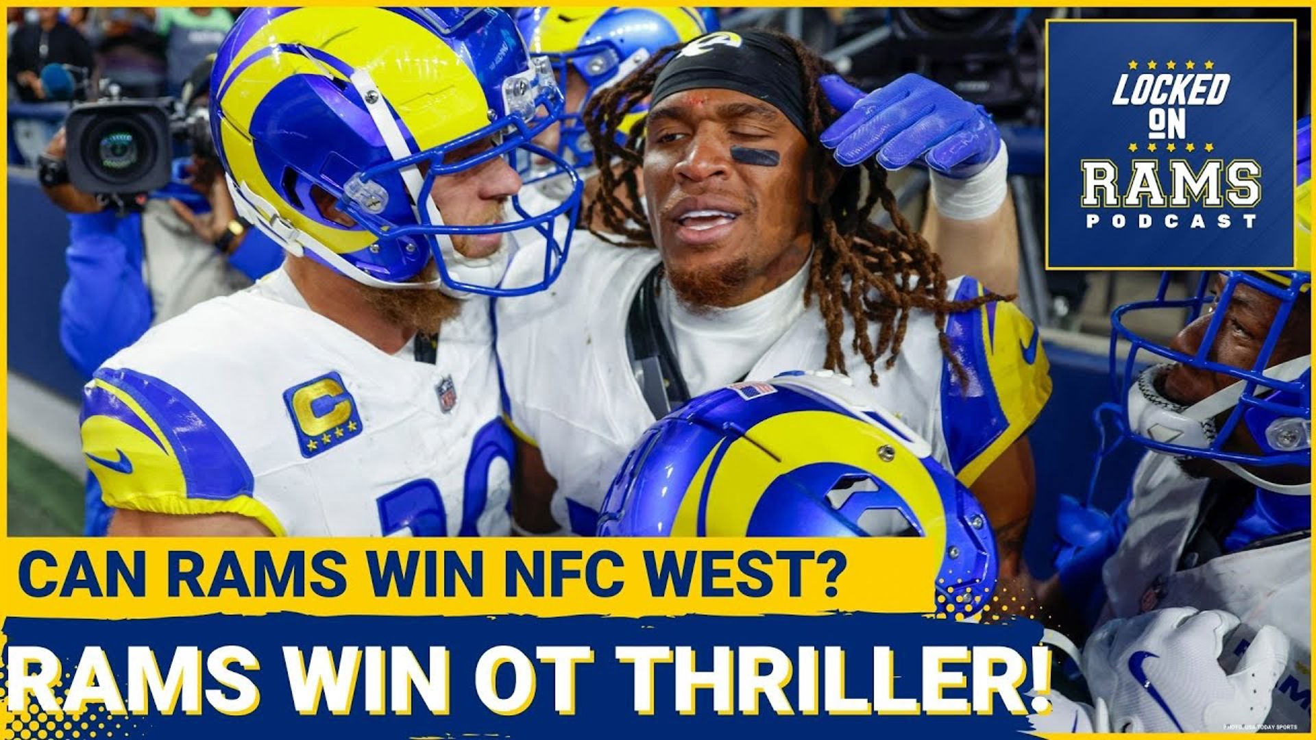 The Los Angeles Rams beat the Seattle Seahawks in walk-off fashion to move to 4-4 on the season, and are firmly in the mix in the NFC West.