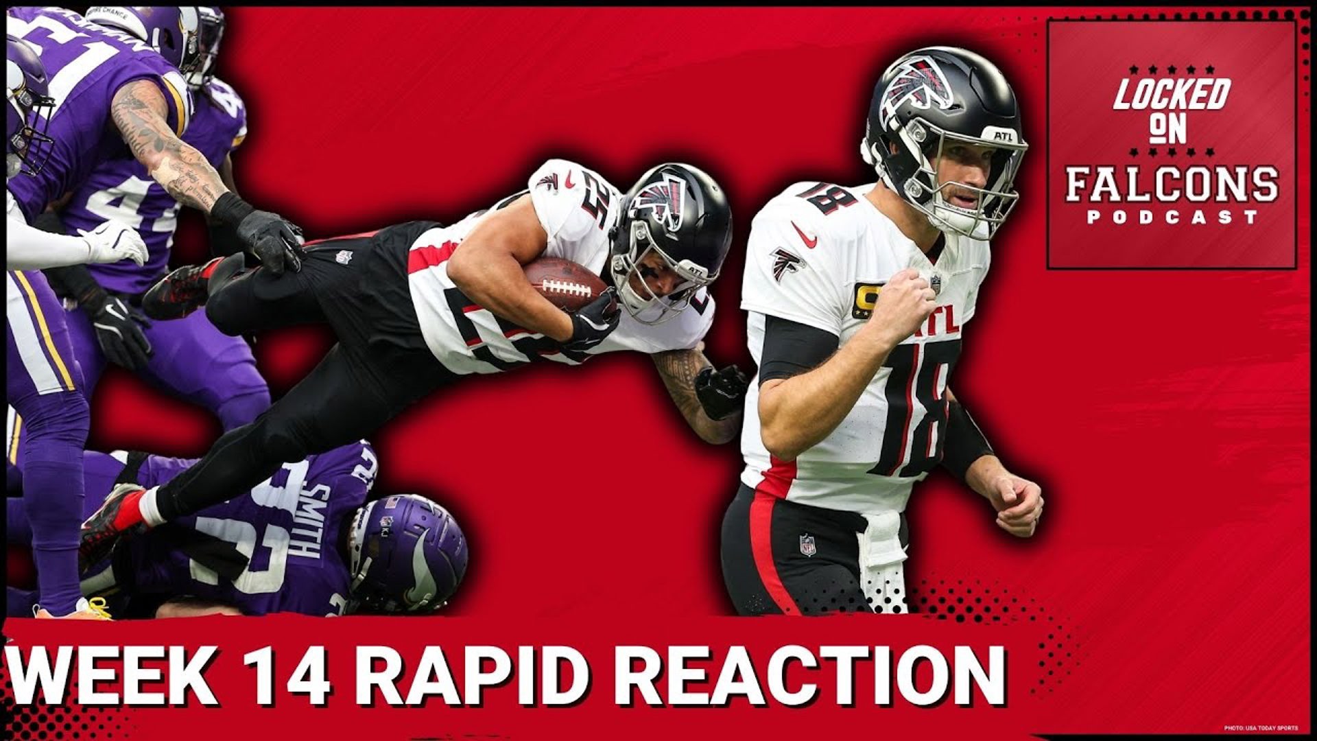 Host Aaron Freeman shares his takeaways and reaction to the Atlanta Falcons' Week 14 matchup against the Minnesota Vikings.