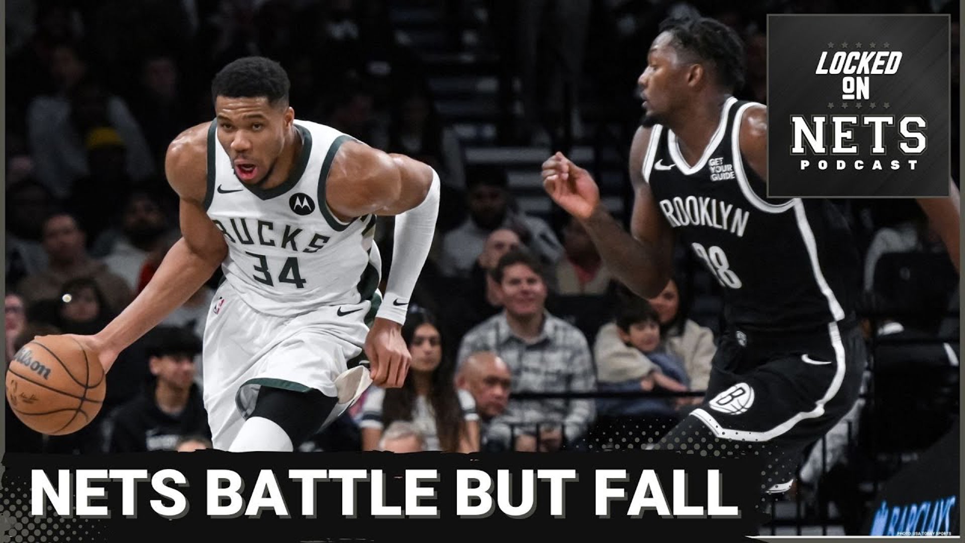 The Brooklyn Nets gave Giannis Antetokounmpo and the Milwaukee Bucks a run for their money on Sunday afternoon