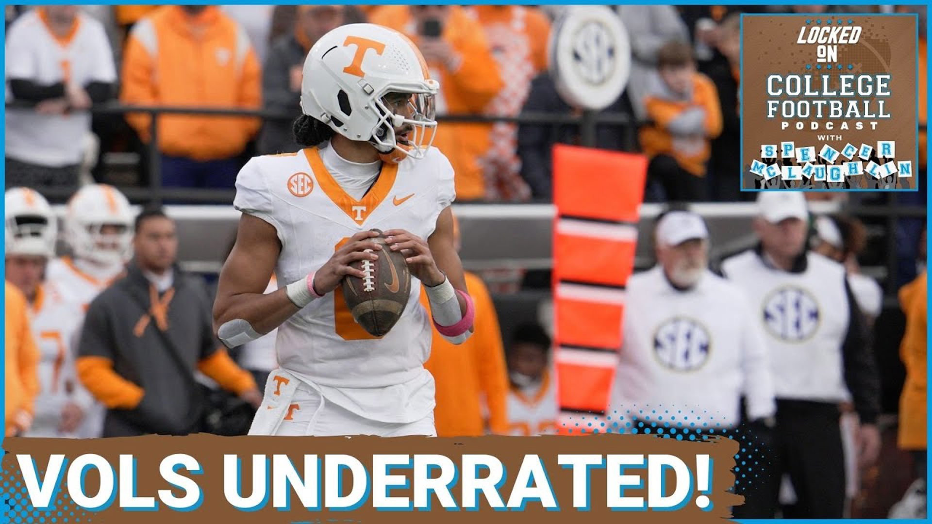 Tennessee is a 7.5-point underdog as they travel to Ohio State in round 1 of the Playoff on Saturday. The Vols are underrated with that spread