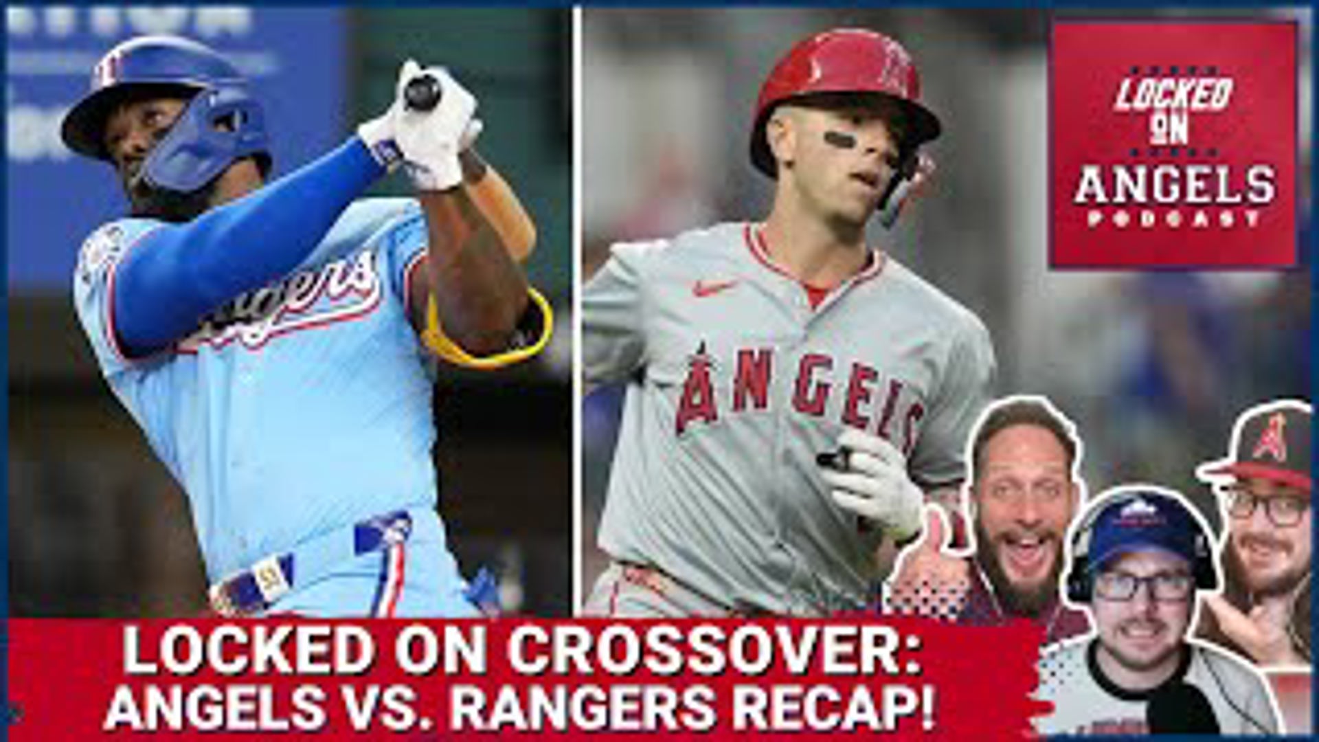 Los Angeles Angels WIN Rangers Series! Jo Adell, Jose Soriano, HBP, Locked  On Crossover Series RECAP