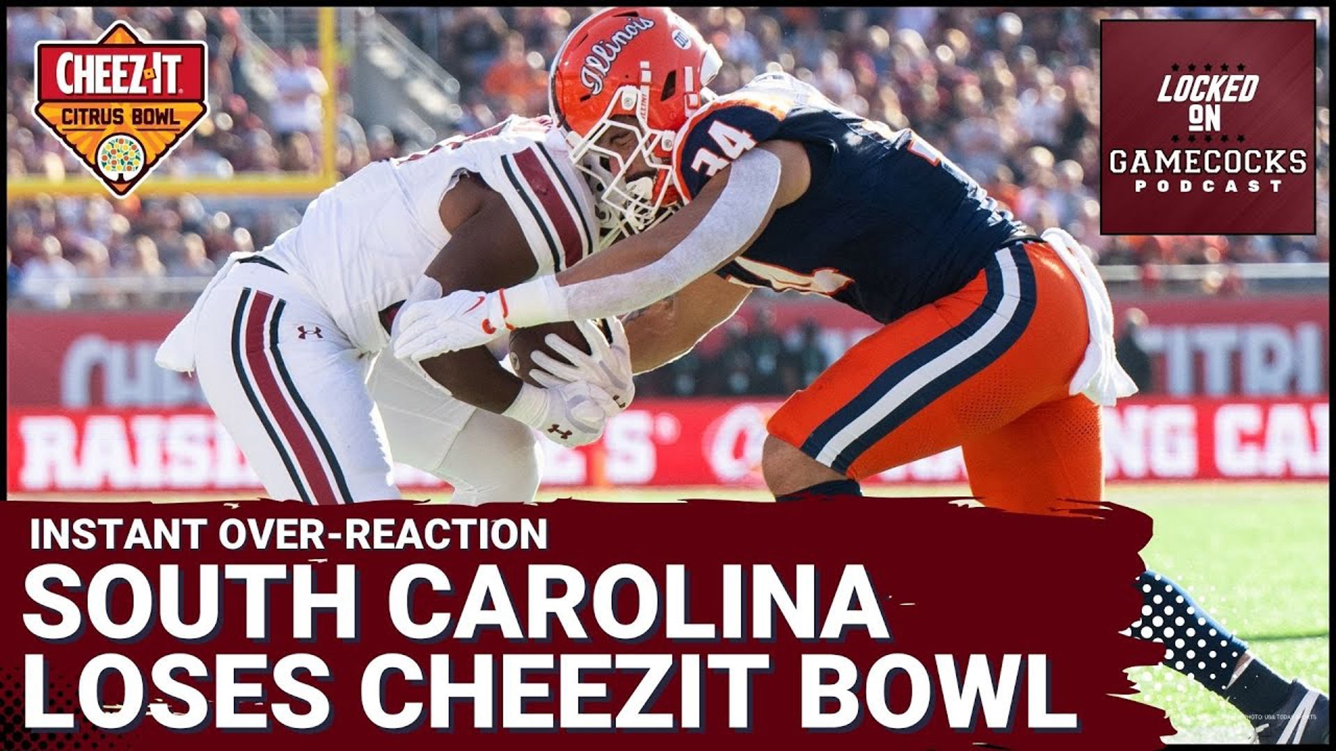 INSTANT OVERREACTION: South Carolina loses to Illinois 21-17 in the