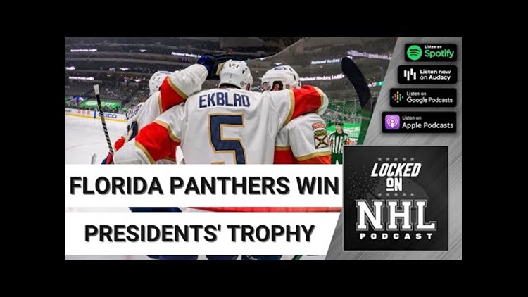 Florida Panthers win Presidents’ Trophy; Tonight’s Packed Schedule to Determine NHL Playoff Matchups