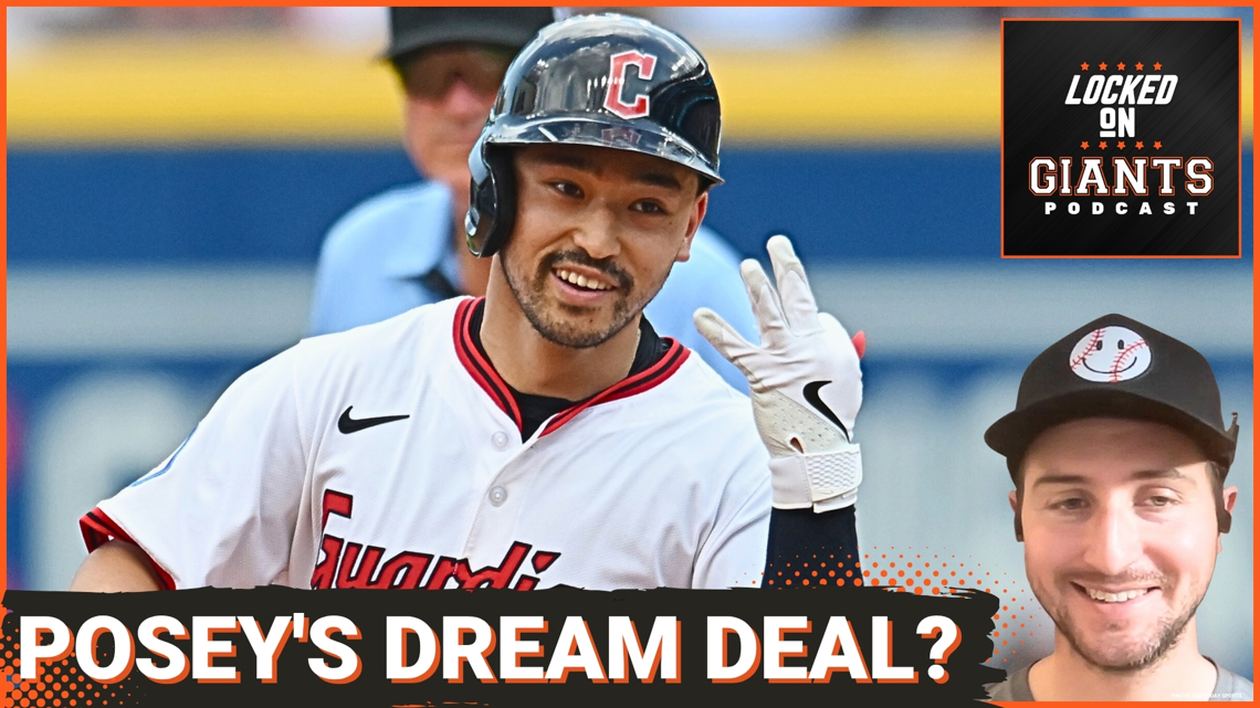 Steven Kwan Fits SF Giants PERFECTLY | Will Buster Posey Pull off ...