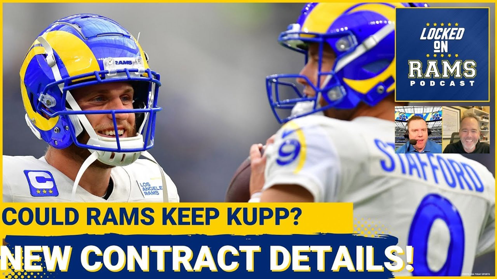 D-Mac and Travis break down Matthew Stafford's new deal with the Rams. Next, with Stafford back, could the Rams reconsider keeping Cooper Kupp?