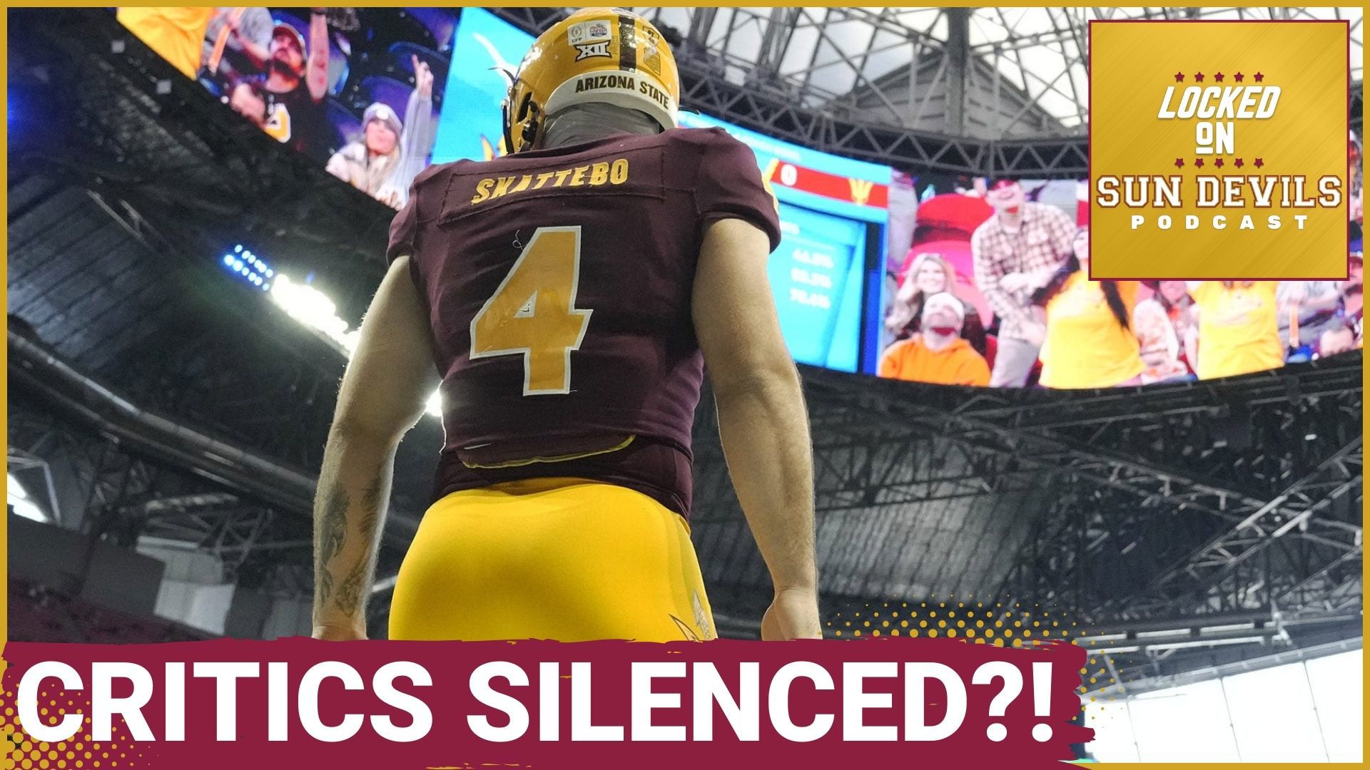 Cam Skattebo's 40-yard dash at ASU's pro day should be the final nail in the coffin to silence remaining questions NFL teams may have had about him.