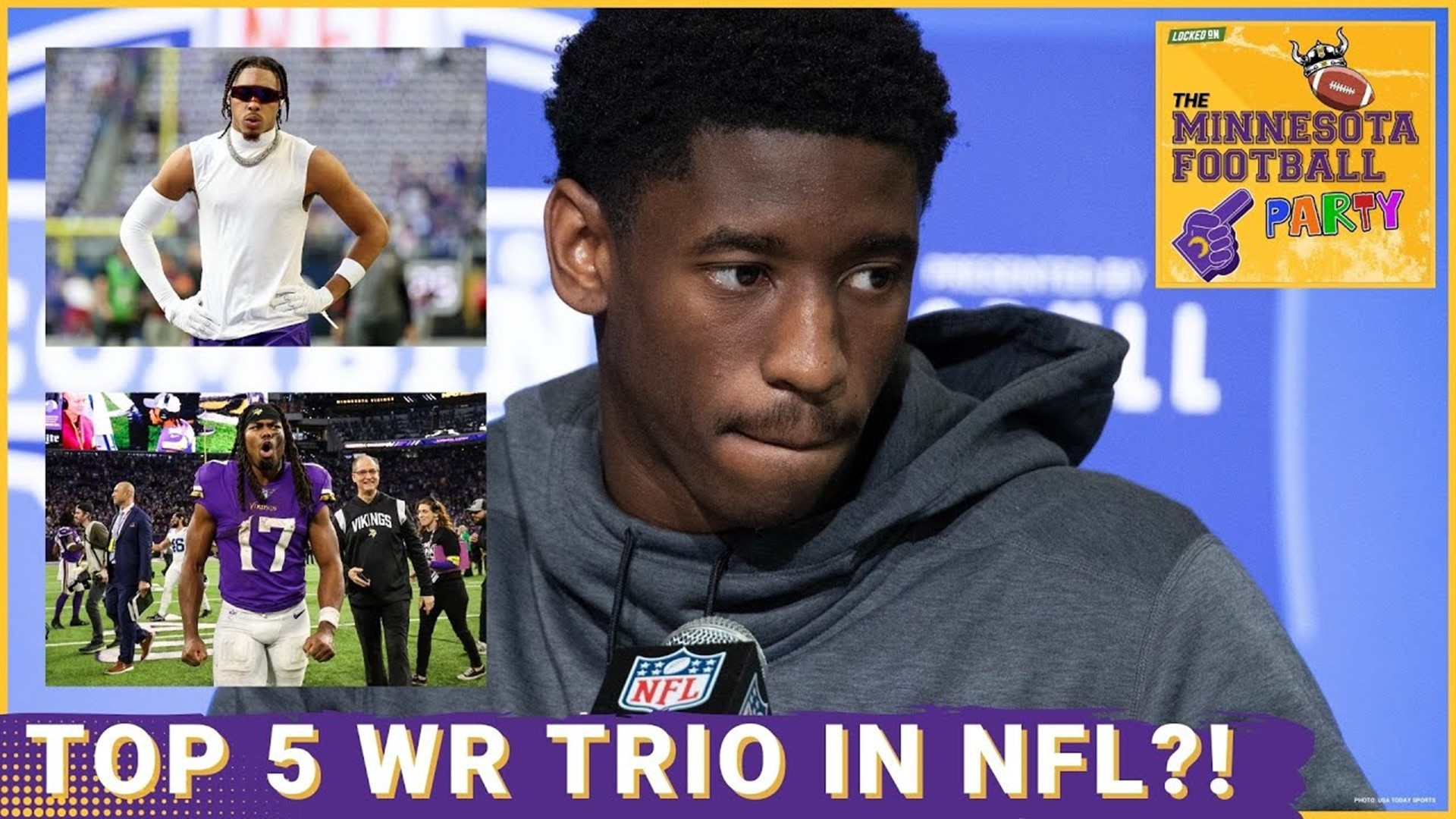Does Jordan Addison Give the Minnesota Vikings a Top 5 Receiver Trio? The Minnesota Football Party