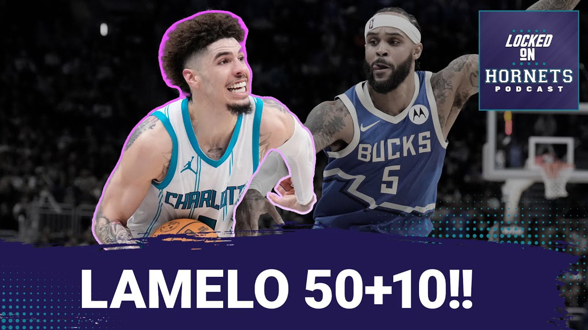 LaMelo Ball Drops 50!! in Charlotte Hornets loss to the Bucks. Was it a cheap 50?