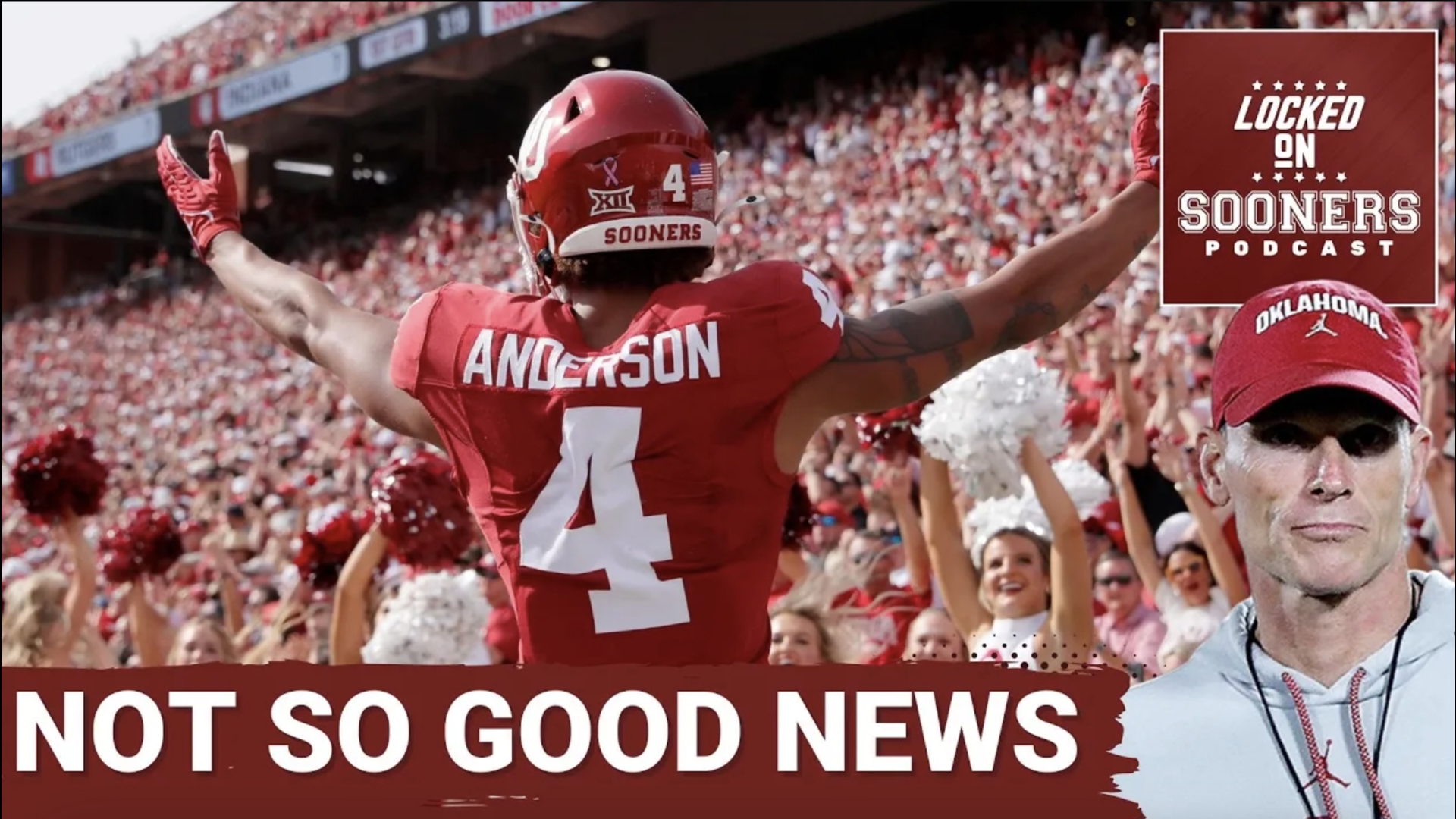 With wide receiver Nic Anderson sidelined for several weeks, the Sooners face depth issues in their receiving corps.