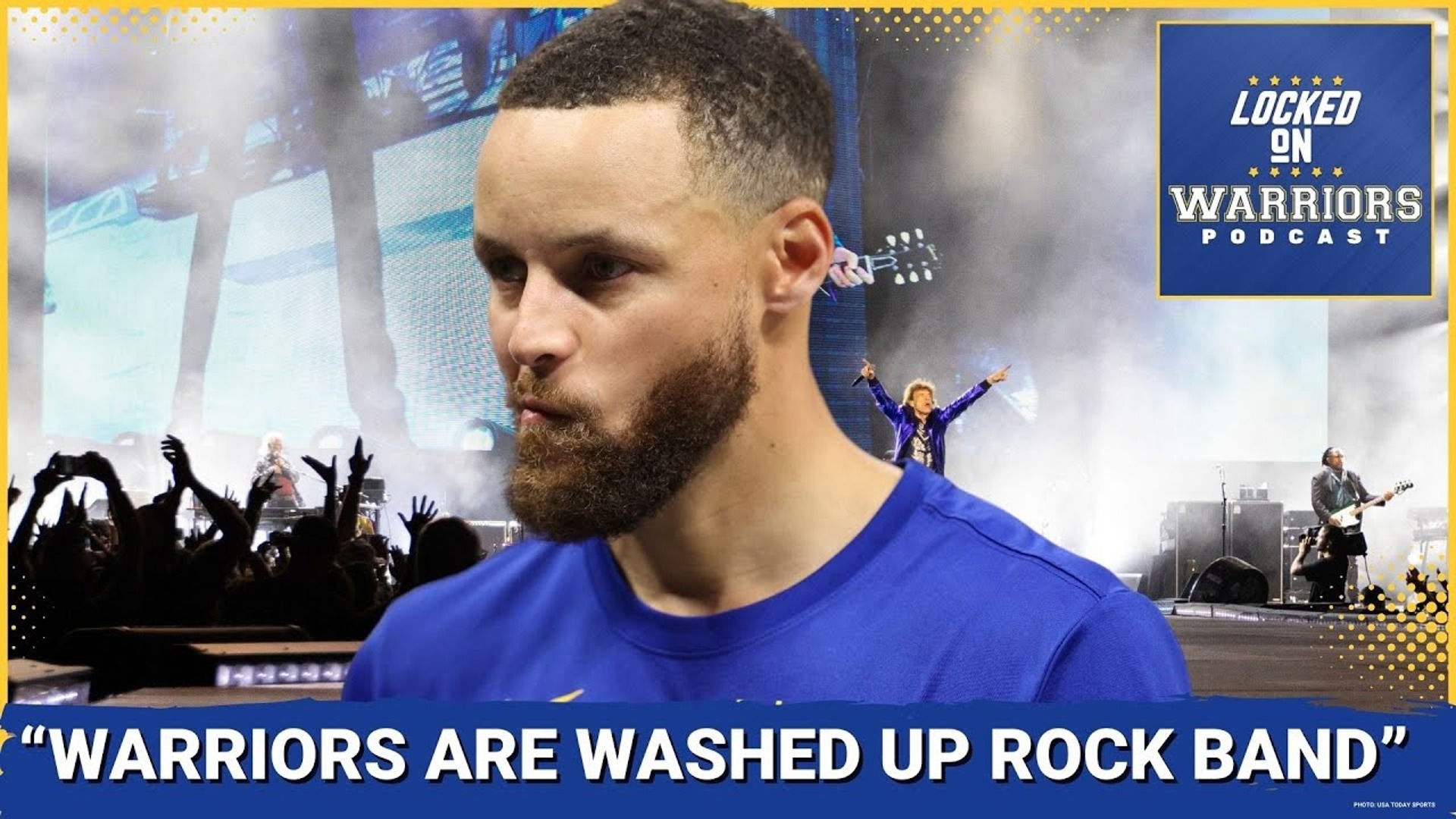 An anonymous NBA coach compared the Golden State Warriors to a washed up rock band.