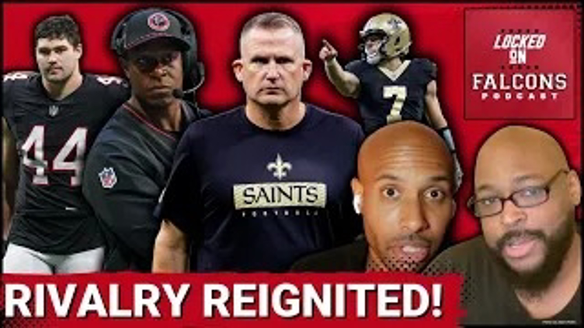 With a coaching shake-up in New Orleans, can the Atlanta Falcons reignite their rivalry with the Saints?