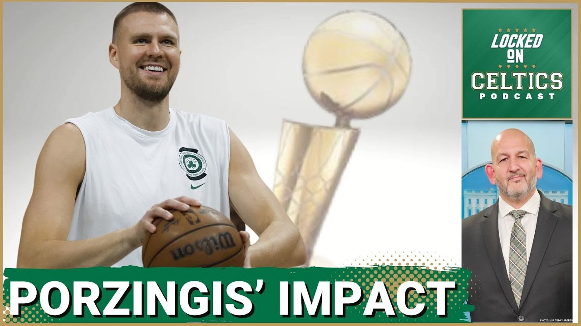 How Kristaps Porzingis boosts Boston Celtics' defense, plus C's White House visit