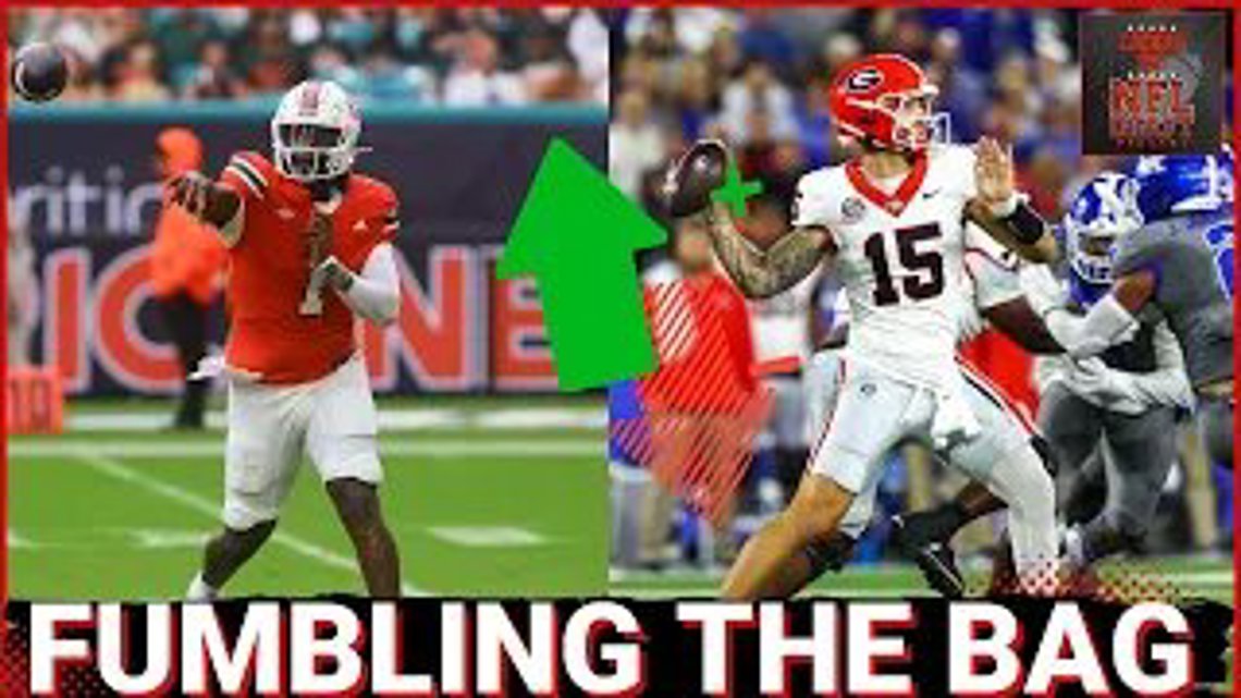 Miami Cam Ward climbed his way to the number one slot in our 2025 NFL