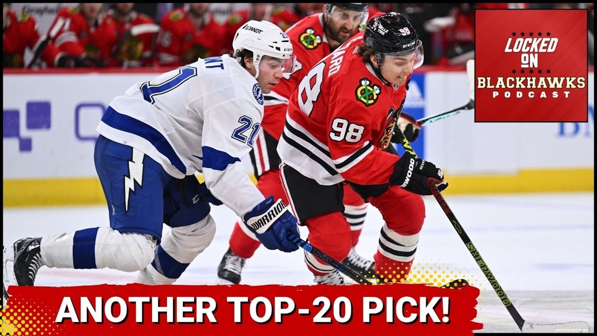 Thursday's episode begins with a discussion on the Chicago Blackhawks officially receiving another top-20 selection in the 2024 NHL Draft.