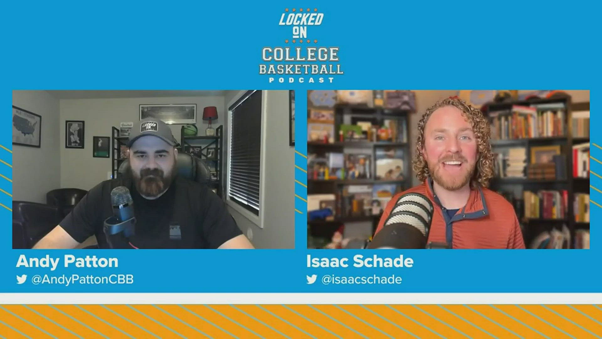 Hosts Isaac Schade & Andy Patton walk through the four 1-seeds and the four 2-seeds and give you reasons each WILL or WON’T win the NCAA Tournament.