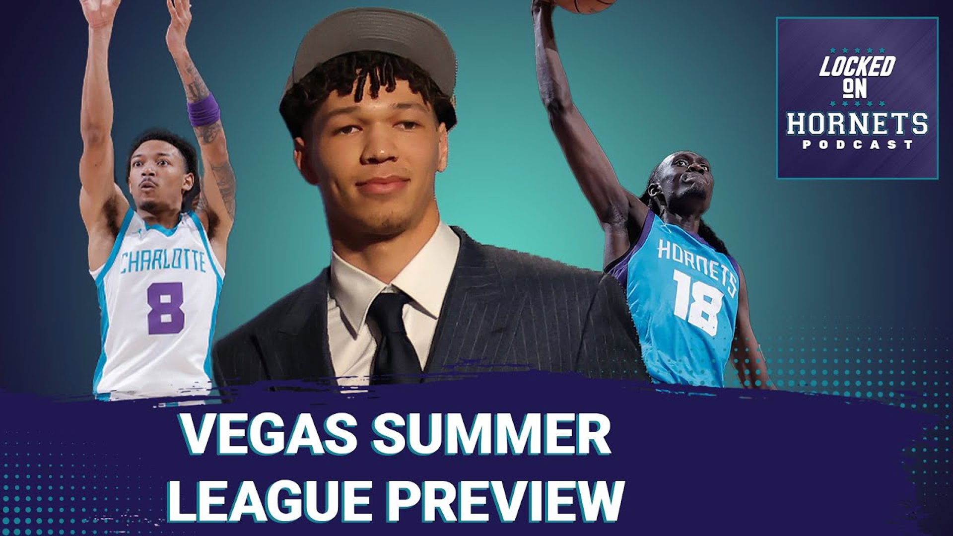 Charlotte Hornets Vegas Summer League Preview. What are we watching for from Tidjane Salaun?