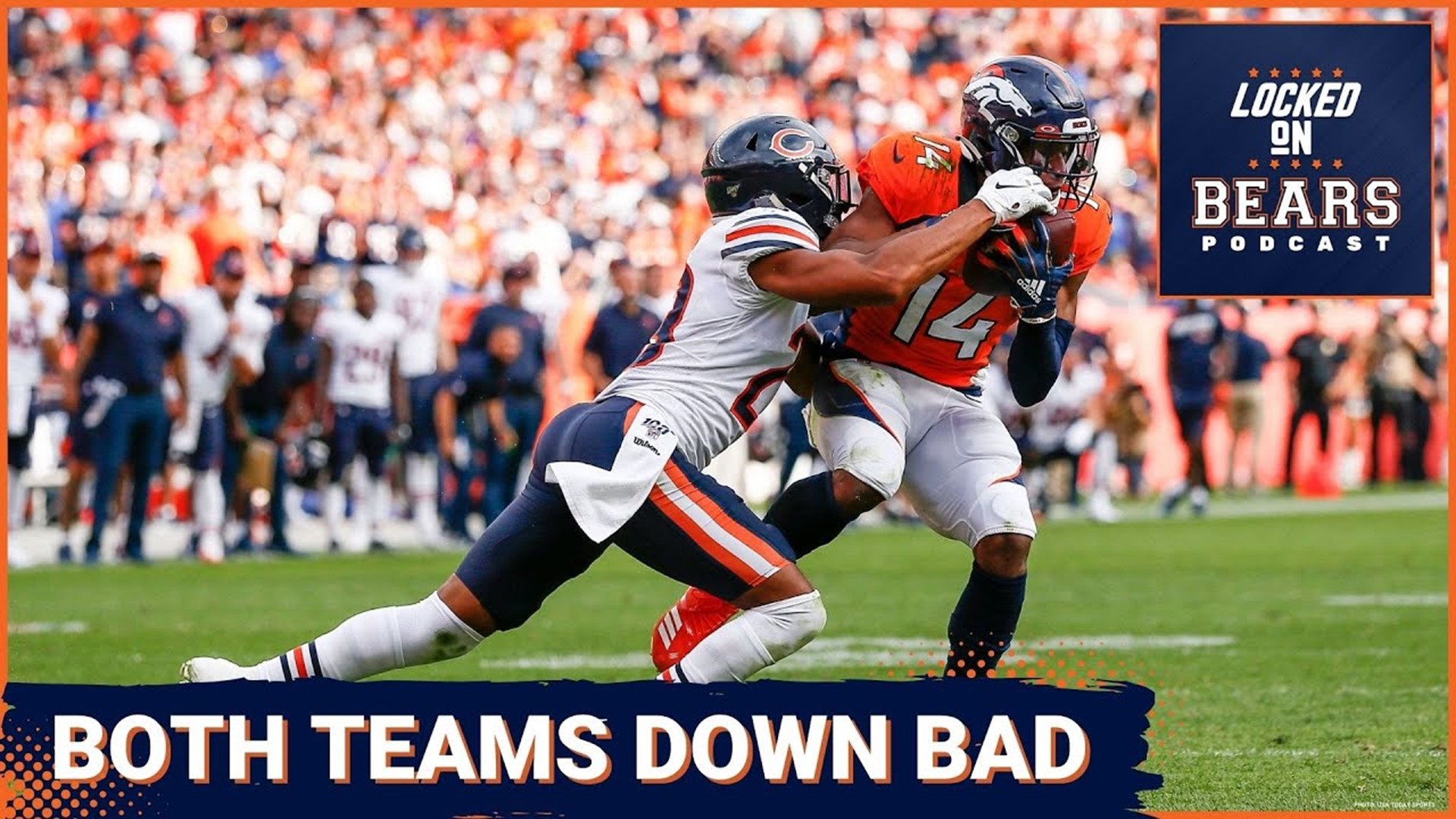 If the Chicago Bears want to have any hope of turning things around this season, they have to beat a struggling Denver Broncos team.