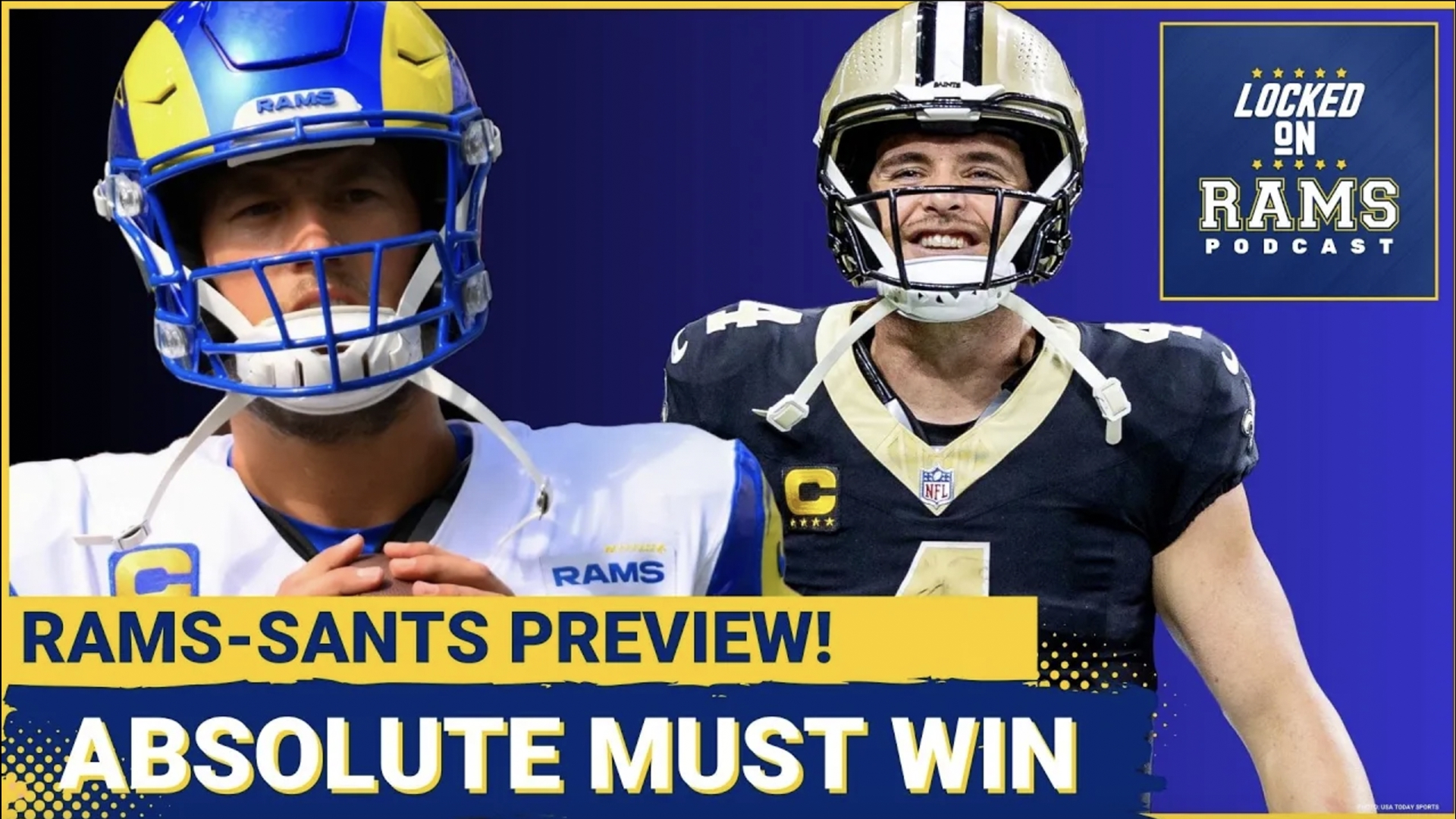 The Rams head to New Orleans to take on the Saints in a week 13 matchup that will either keep their playoff hopes alive or all but guarantee they'll miss out