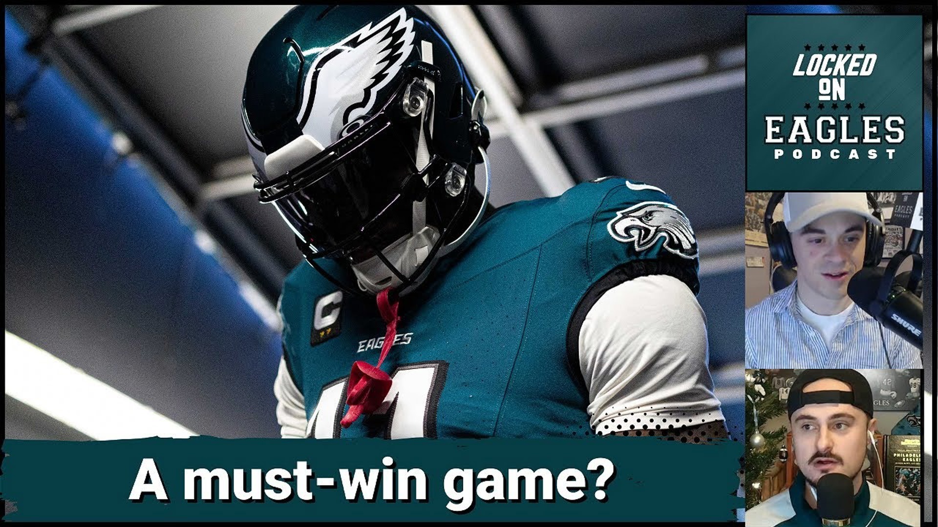 Is the Philadelphia Eagles upcoming matchup against Pittsburgh a must-win game?