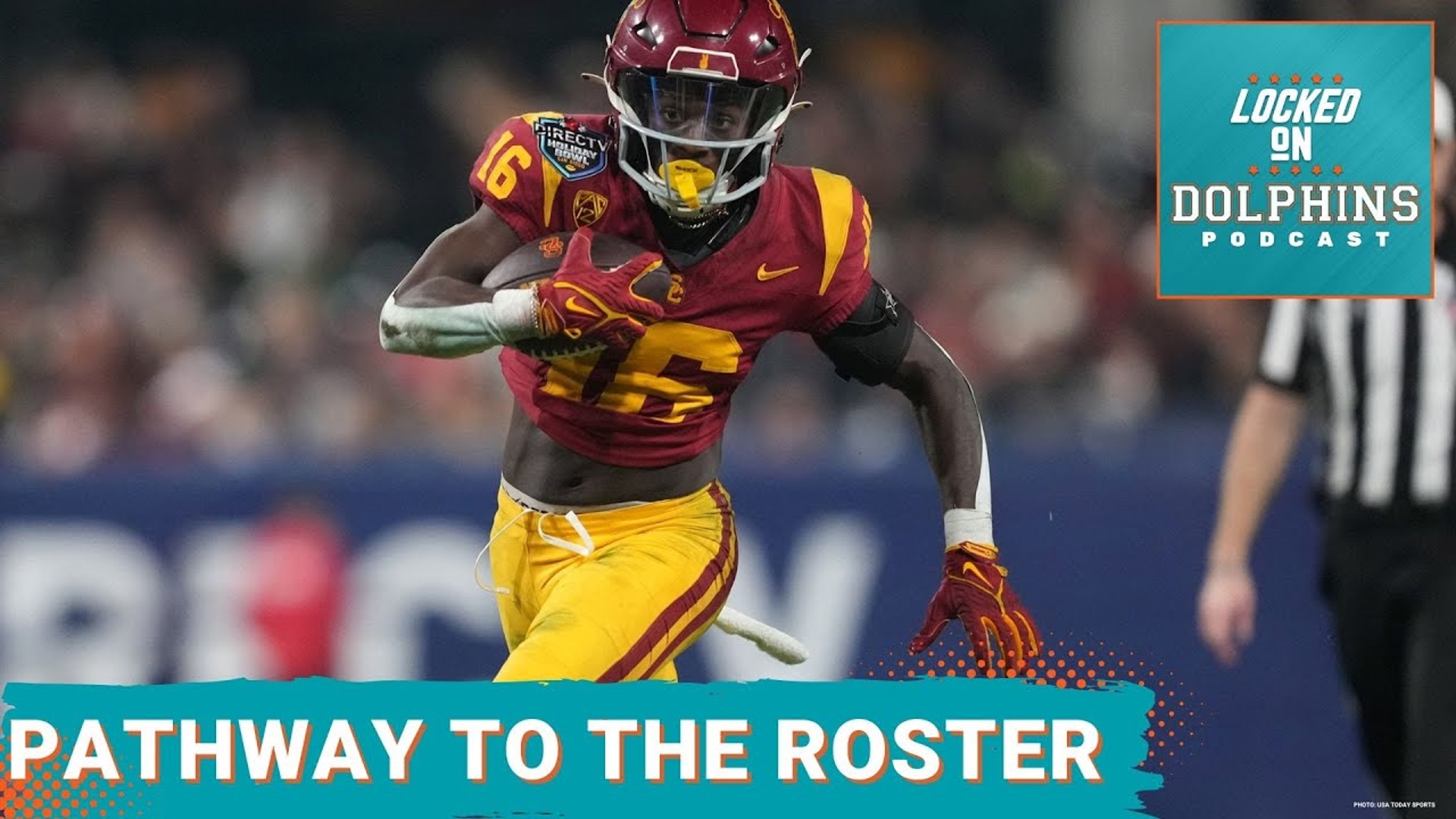 The Miami Dolphins finished their 2024 NFL Draft with Cal safety Patrick McMorris and USC wide receiver Tahj Washington.