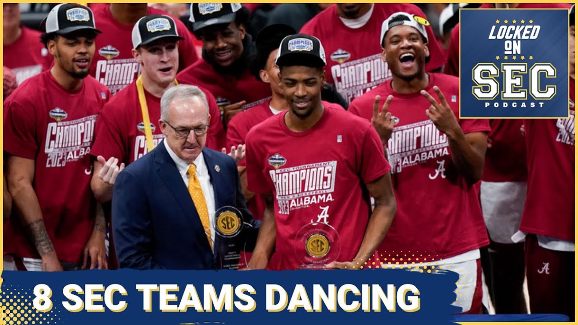 8 SEC Teams Going Dancing, Alabama as the Top Overall Seed, Vandy Gets Snubbed