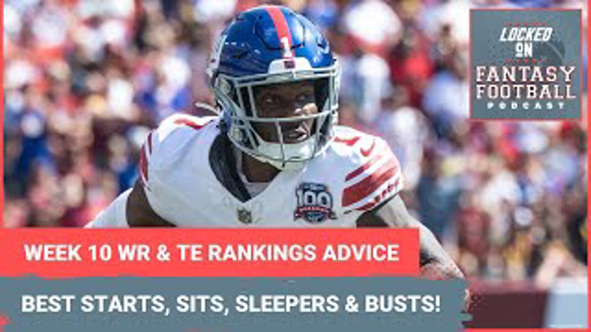 Sporting News.com's Vinnie Iyer and NFL.com's Michelle Magdziuk compare and contrast their wide receiver and tight end rankings for Week 10.