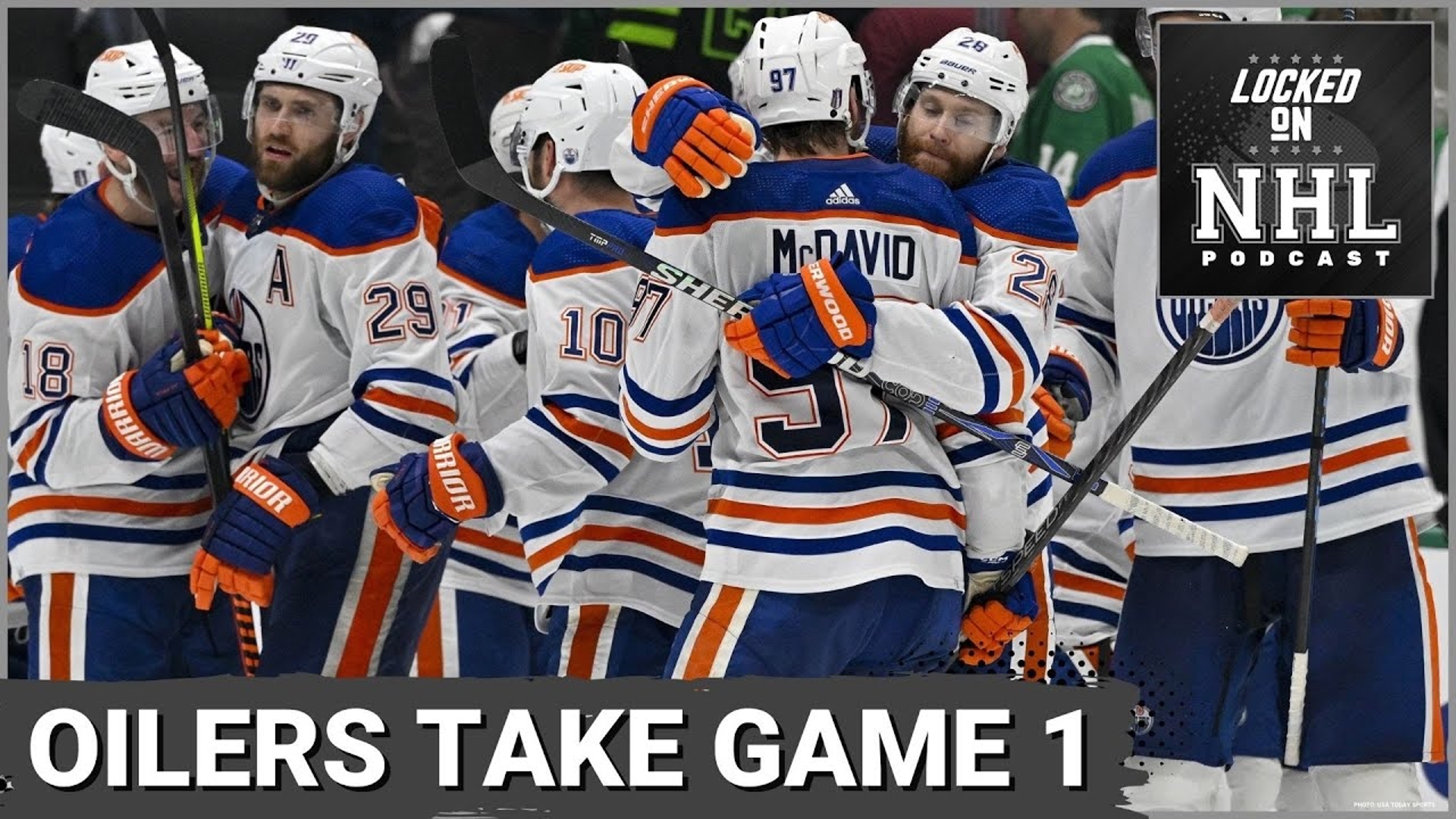 Connor McDavid scored the game winner in double overtime to give the Edmonton Oilers a 1-0 lead in their series with the Dallas Stars.