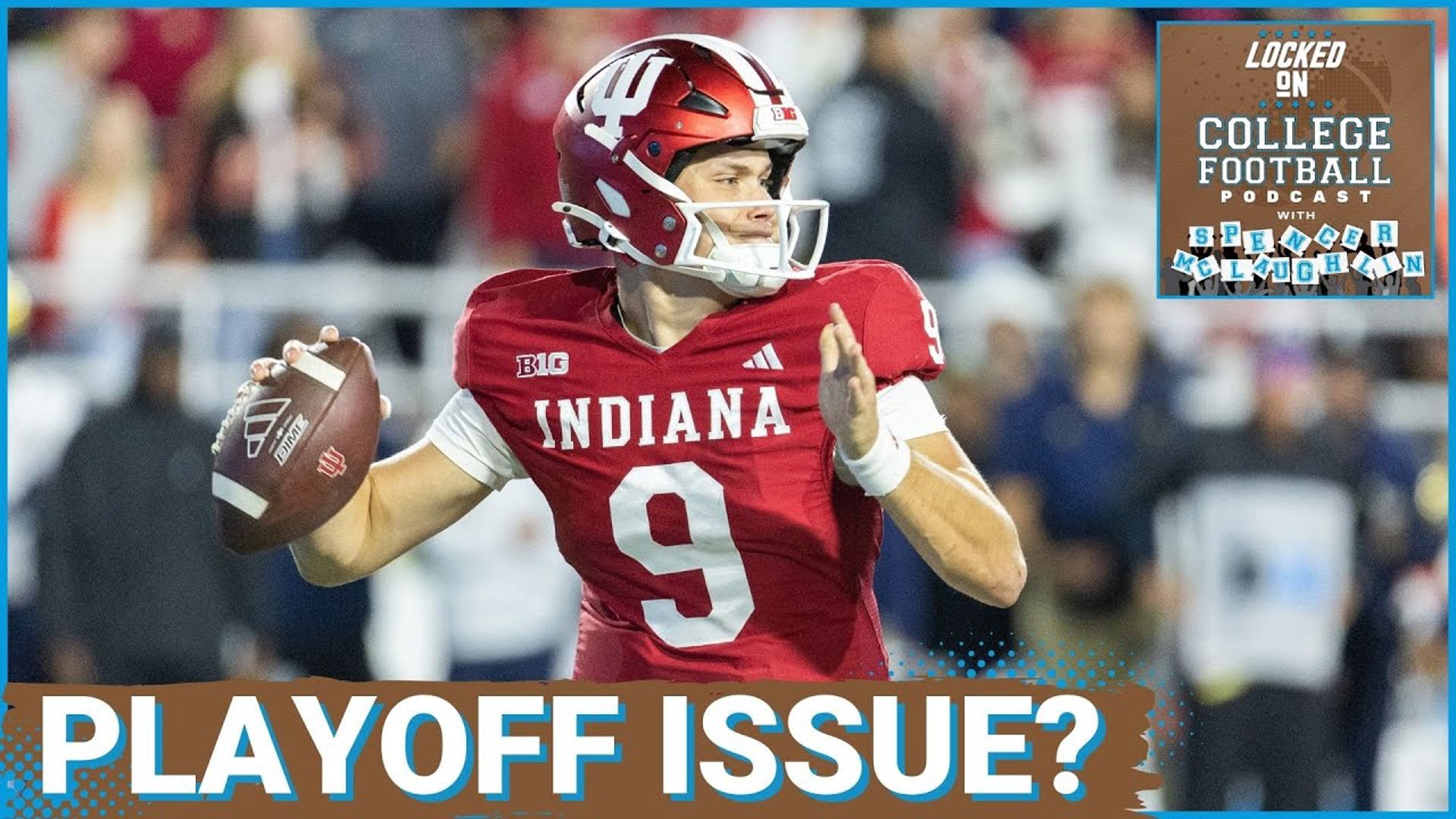 Indiana is on a bye this week ahead of their big showdown next week against Ohio State in Columbus.