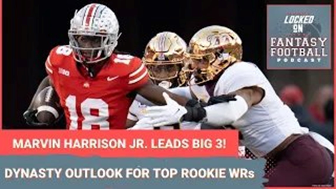 2024 NFL Draft, fantasy football dynasty report WRs Marvin Harrison Jr., Malik Nabers & Rome