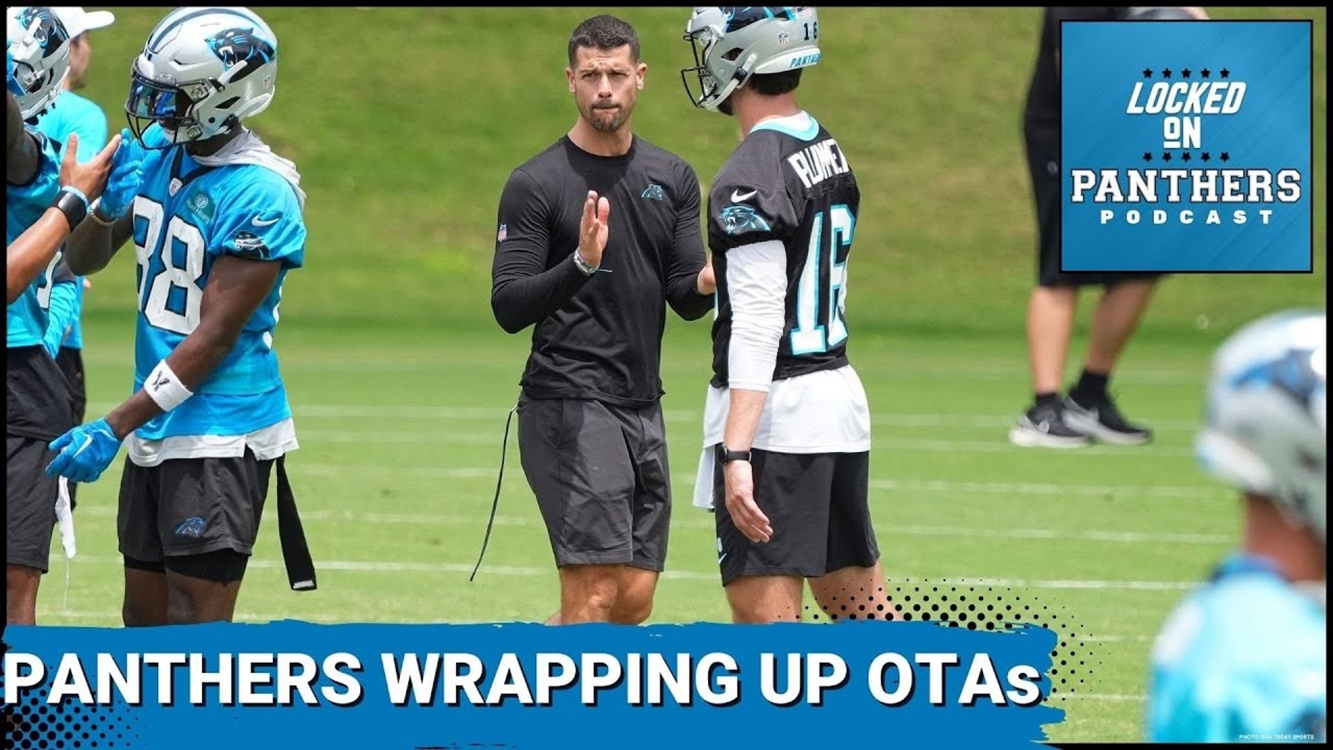 The Carolina Panthers will wrap up OTAs on Thursday afternoon.