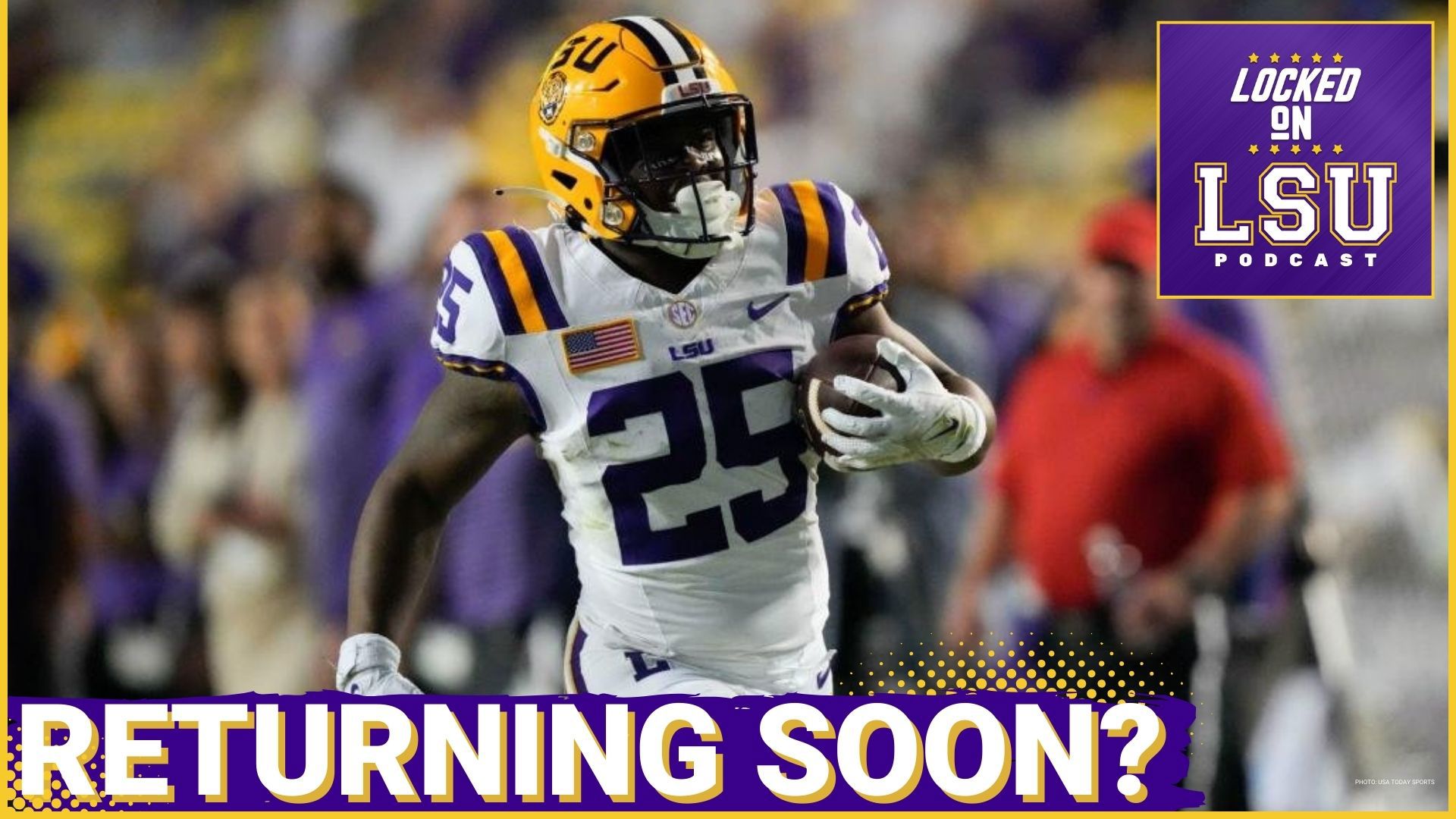 LSU RB Trey Holly has been away from the team for more than a year since his arrest. When will be return to the program??