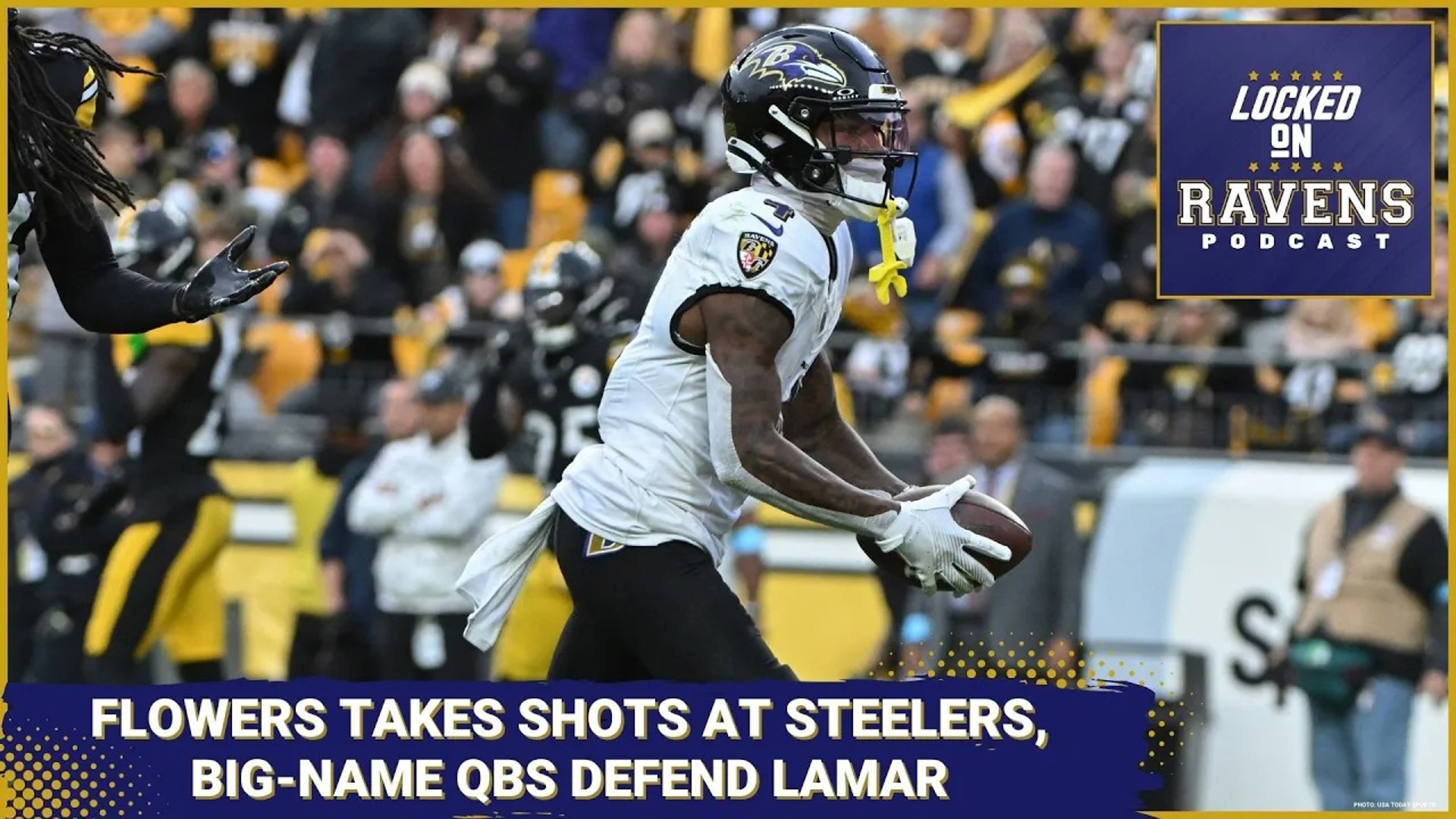 We look at Baltimore Ravens wide receiver Zay Flowers taking major shots at the Pittsburgh Steelers, discussing what was said and more.