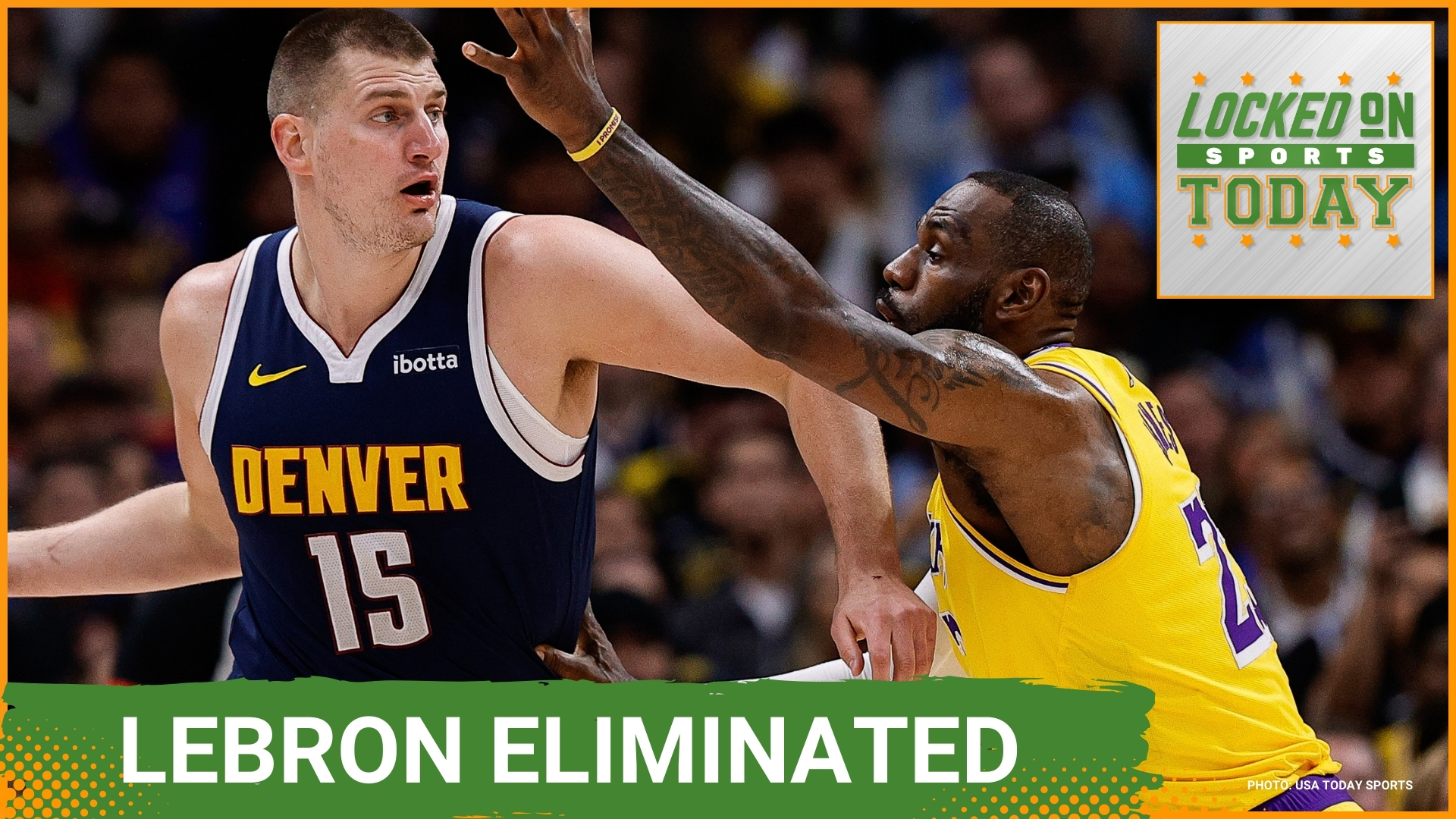 The Denver Nuggets eliminated Lebron James and the Los Angeles Lakers for the second straight season in the NBA Playoffs.