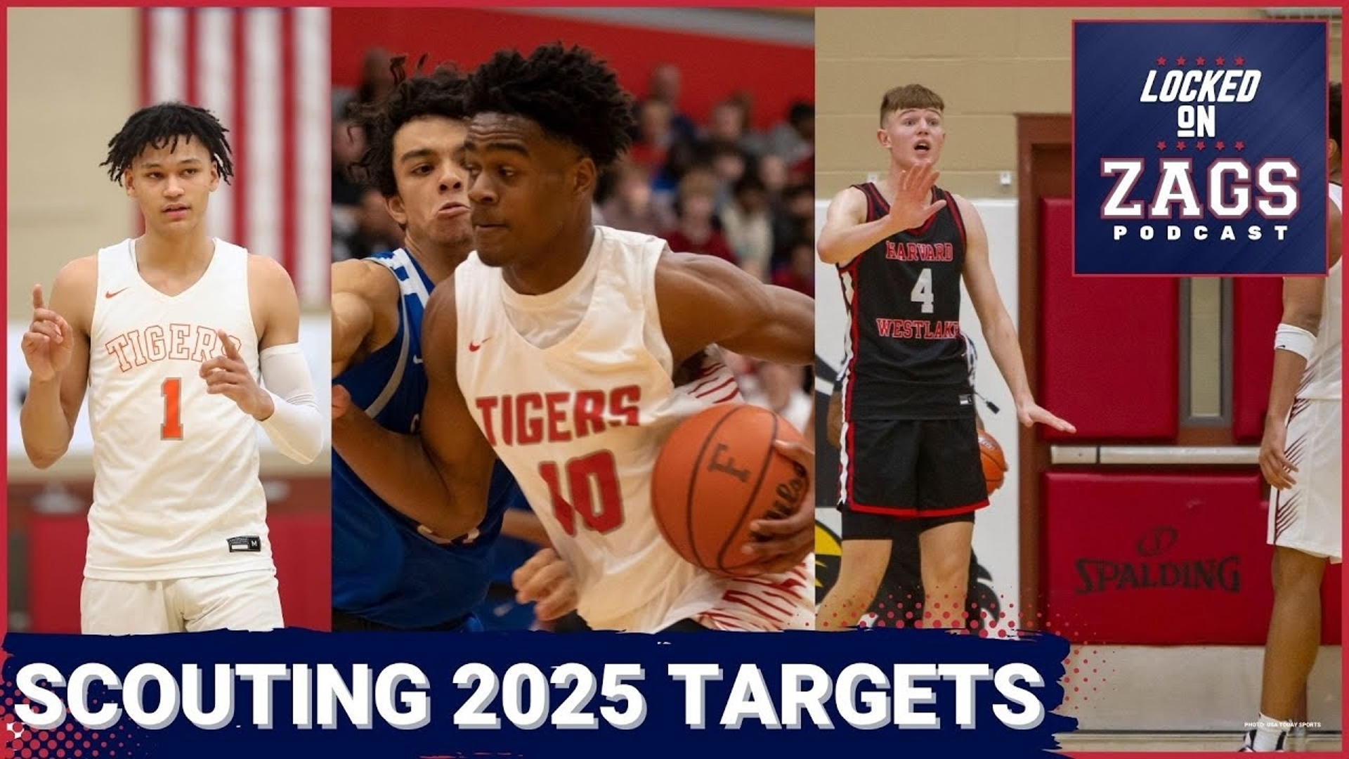 Mark Few and the Gonzaga Bulldogs have four offers out in the 2025 recruiting class: Isaiah Harwell, Jalen Haralson, Nik Khamenia, and Davis Fogle.
