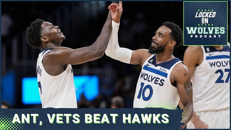 Minnesota Timberwolves dominate Hawks behind Anthony Edwards + Kyle Anderson's triple-double