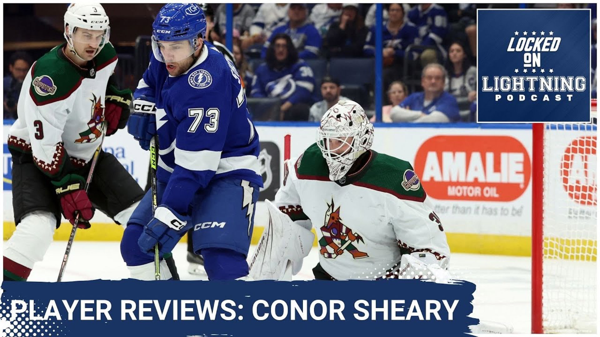 One of the obstacles in the Lightning's mission this offseason to clear cap space is Conor Sheary. Sheary is coming off his inaugural season in Tampa Bay