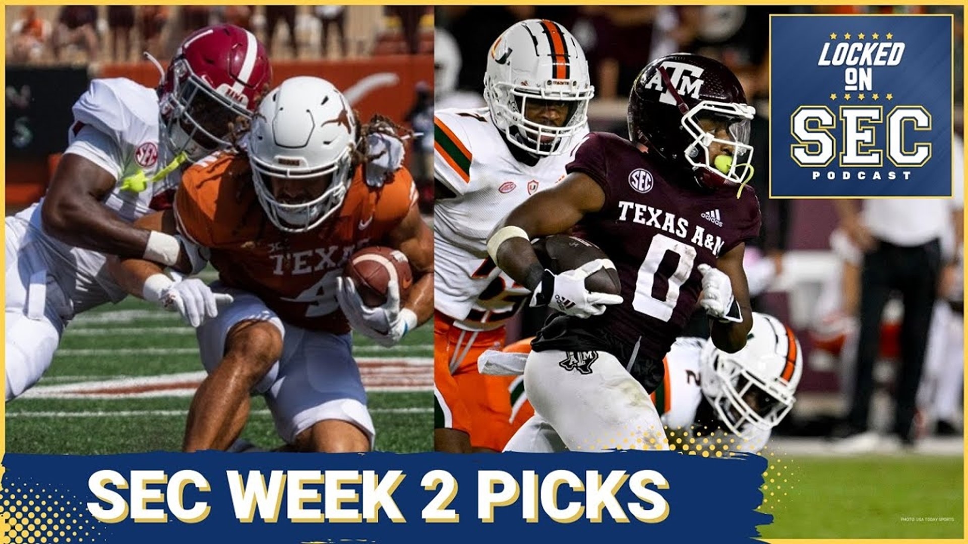 On today's show, we get you ready for SEC Week 2 as we get you caught up on some news Around The Conference