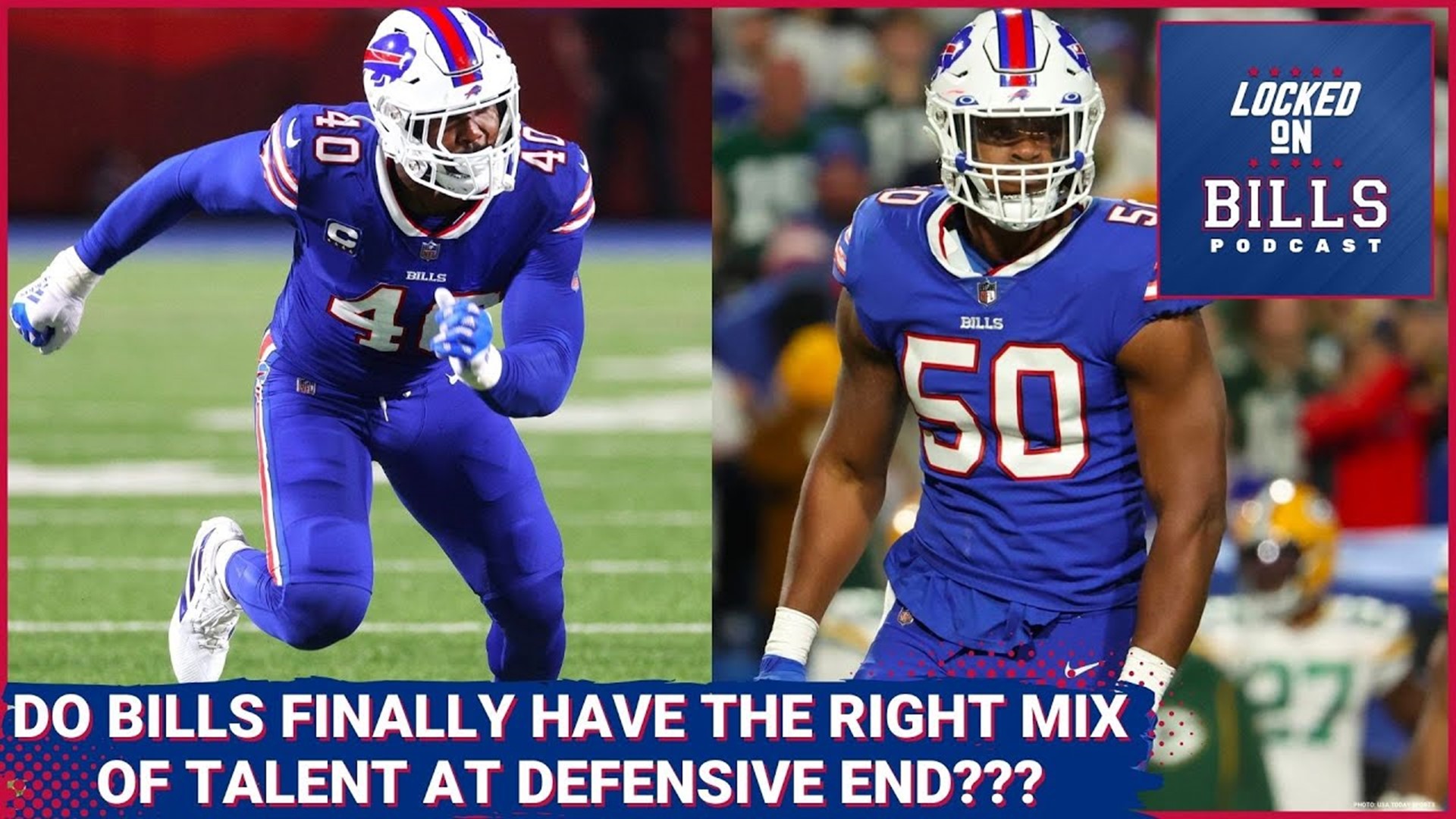 Do Buffalo Bills finally have the right mix at DE in Von Miller, Greg Rousseau & Leonard Floyd?