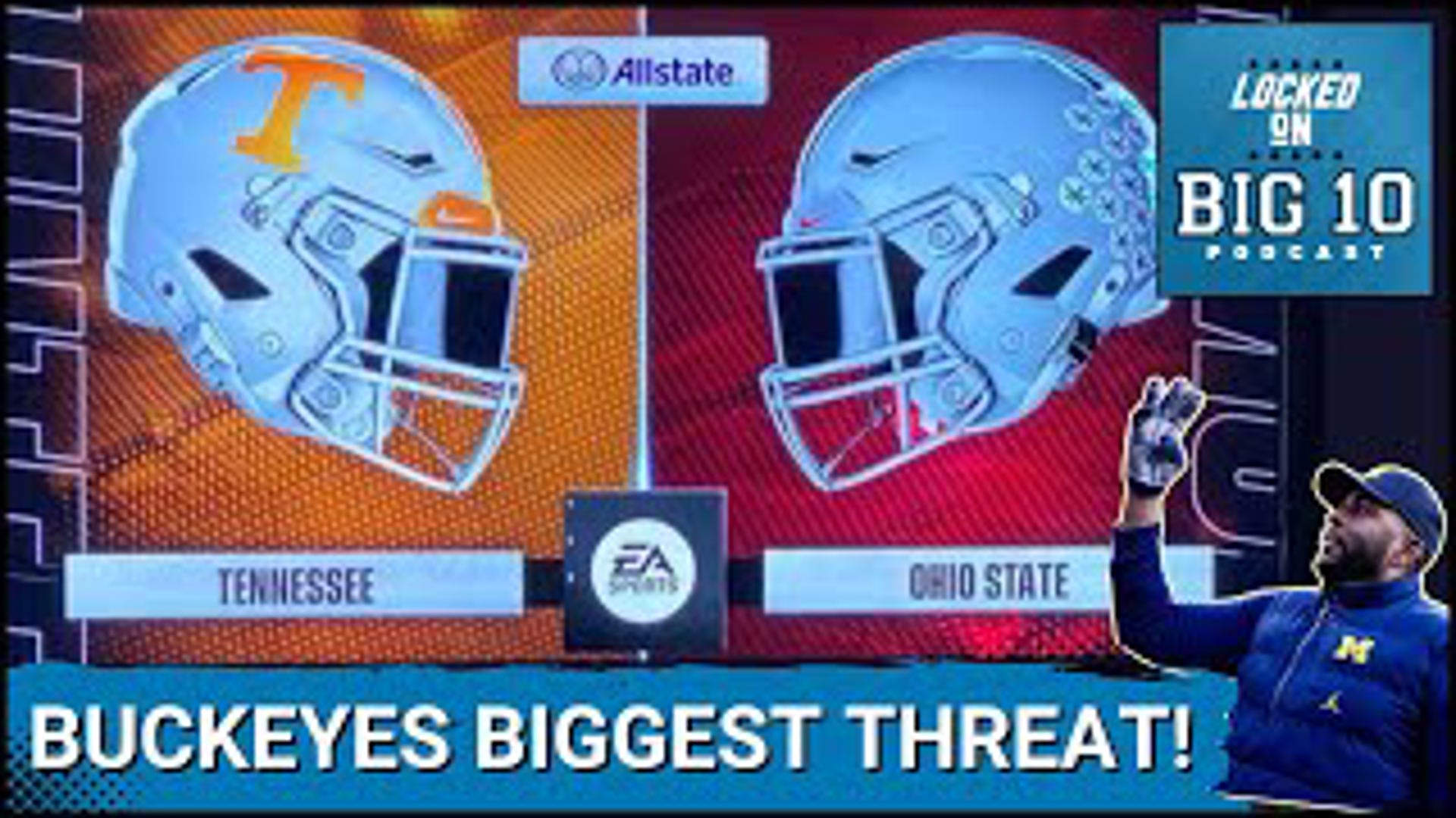 Michigan football is living rent free inside of Ryan Day and the Ohio State Football team's head leading into Saturday's College Football Playoff Game vs Tennessee.