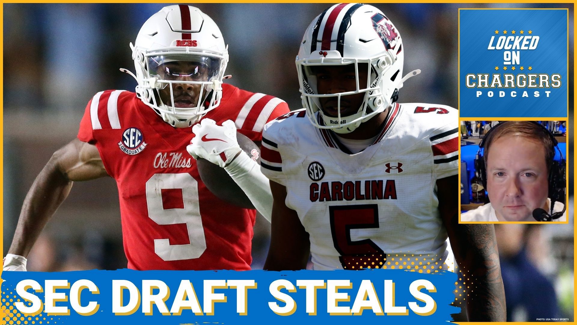 Dive into an engaging analysis of the Chargers' selections from powerhouse SEC schools, featuring insights from SEC expert Chris Gordy.