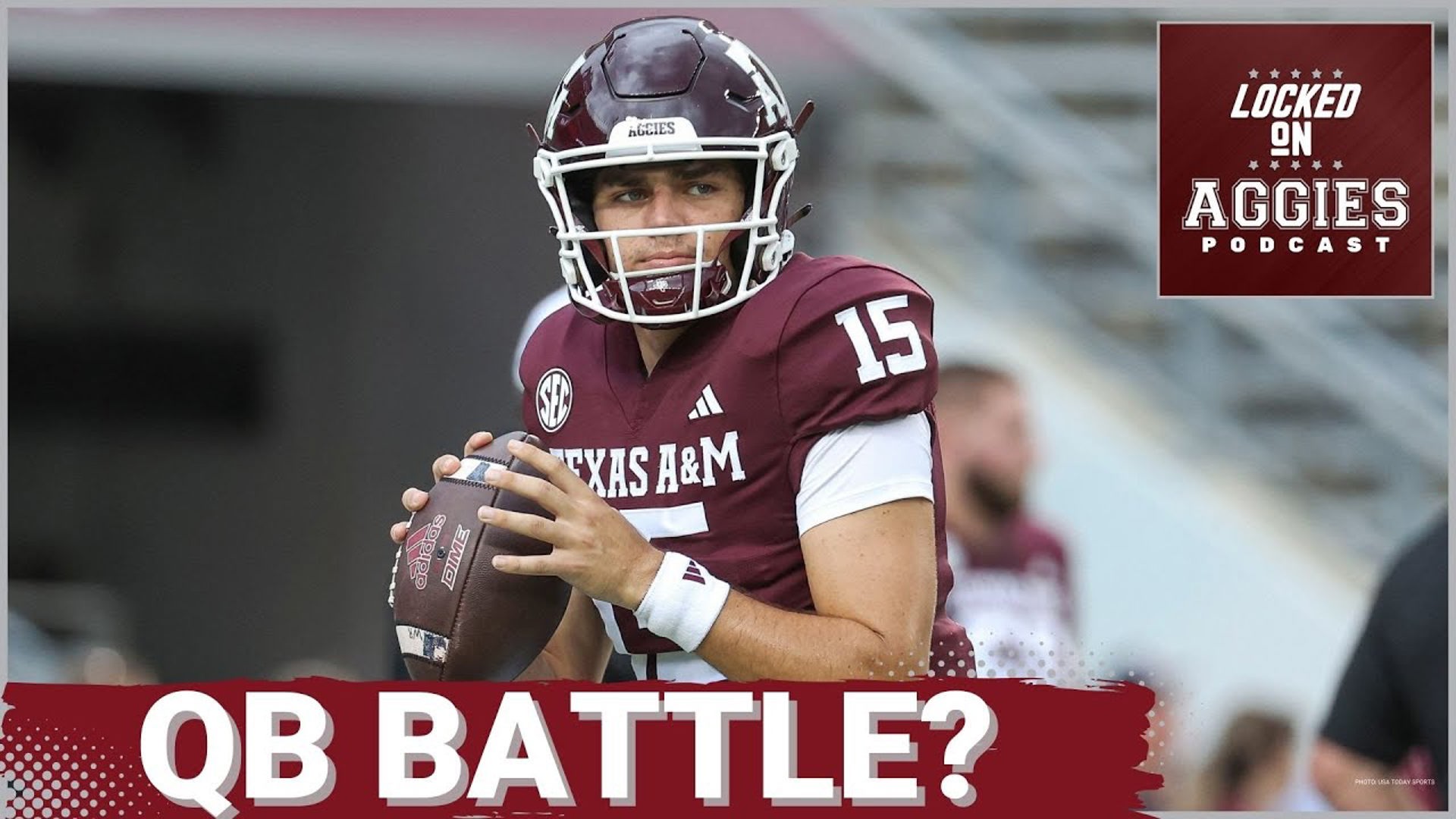 On today's episode of Locked On Aggies host Andrew Stefaniak discusses whether or not the Texas A&M Aggies have a real quarterback battle.