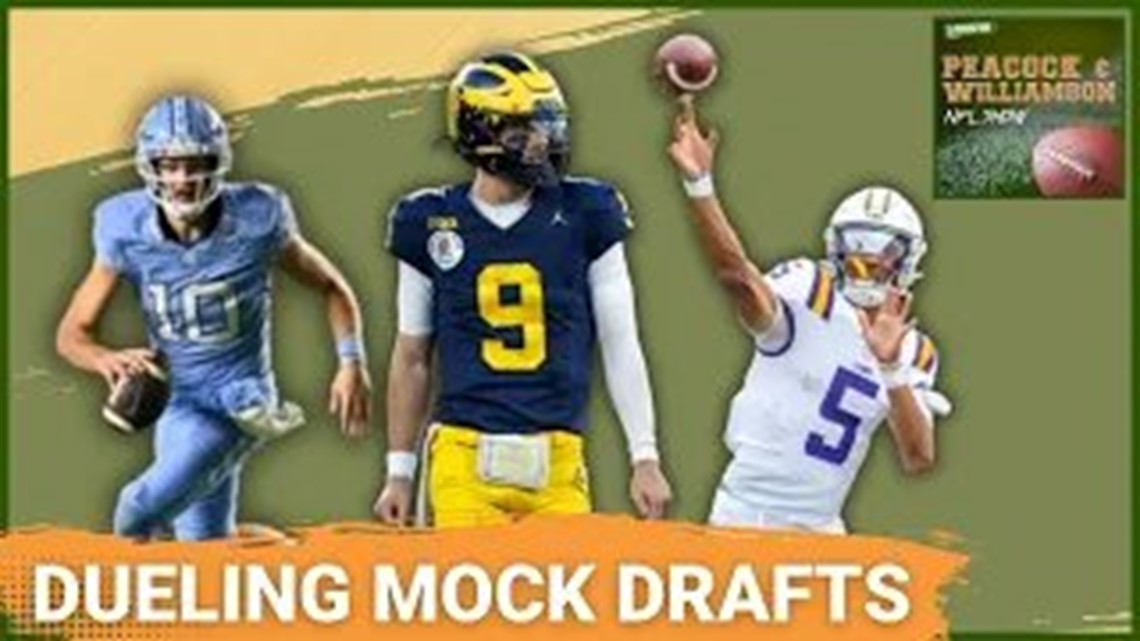 Dueling 2024 NFL Mock Drafts