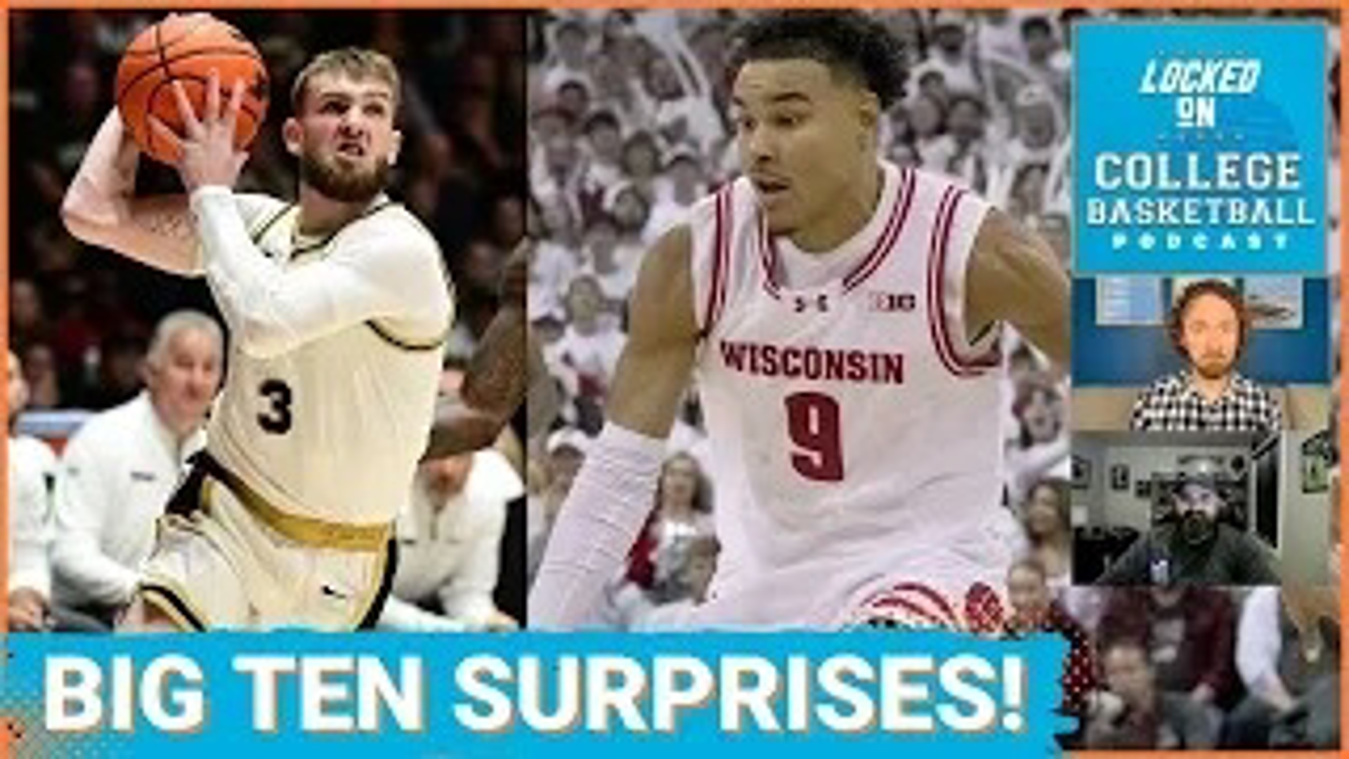 Purdue Boilermakers shock Alabama with a stunning performance in Big Ten basketball. Does Wisconsin Badgers' John Tonje's 41-point game against Arizona!