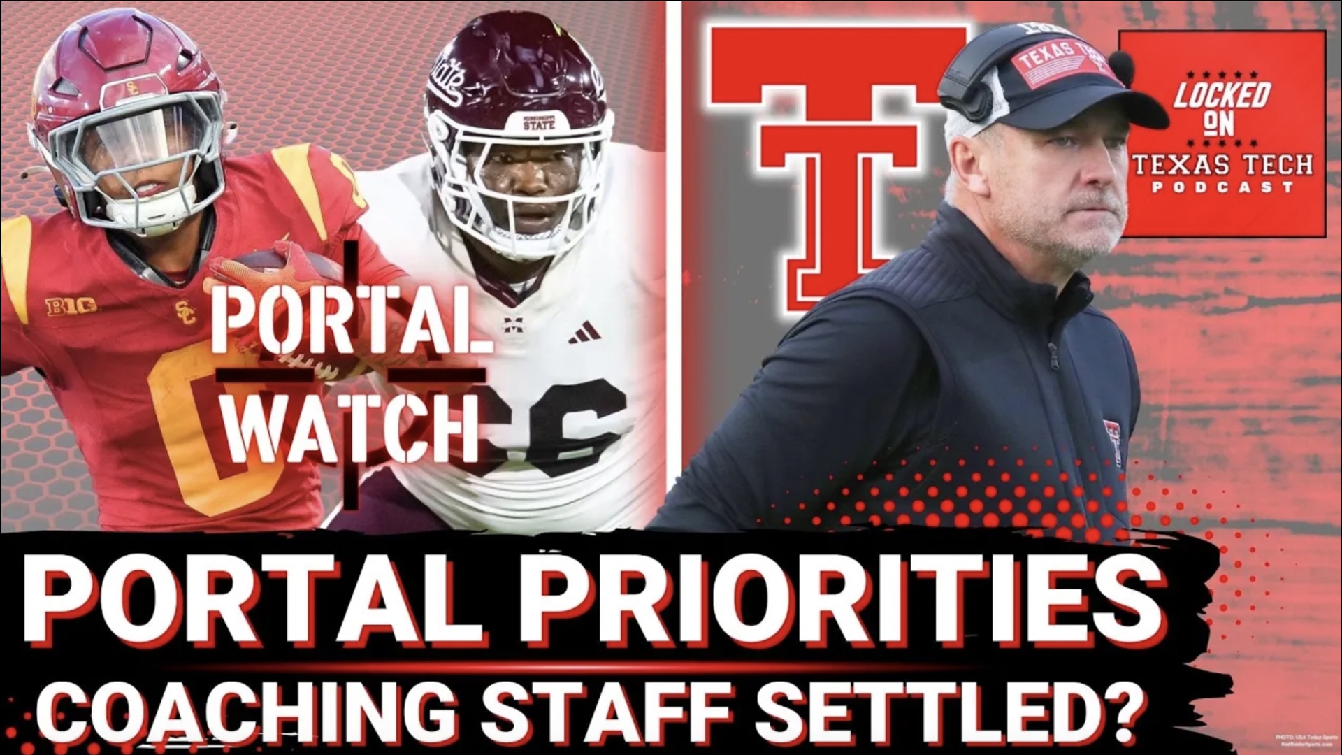 Texas Tech portal priorities | How close is a finalized coaching staff?