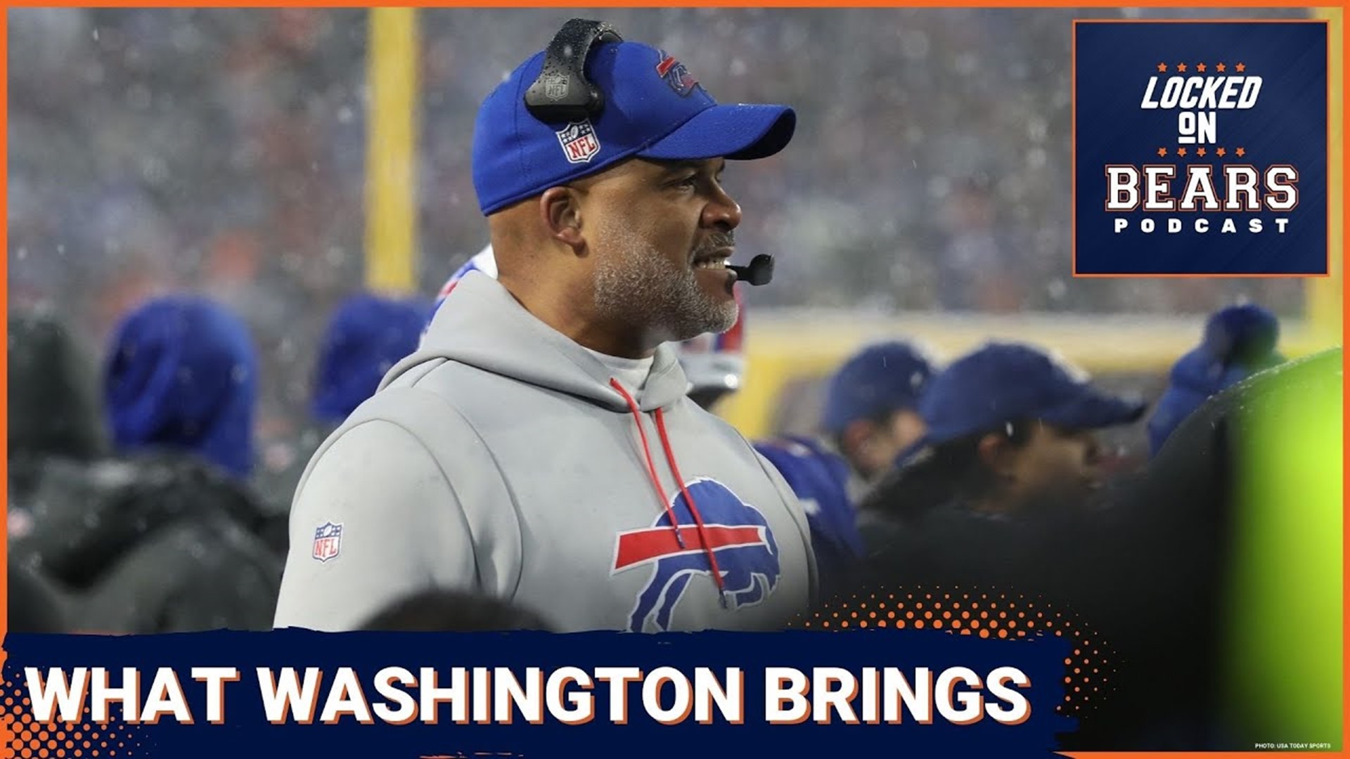 New Chicago Bears defensive coordinator Eric Washington worked with some talented pass rushers as the Buffalo Bills defensive line coach.